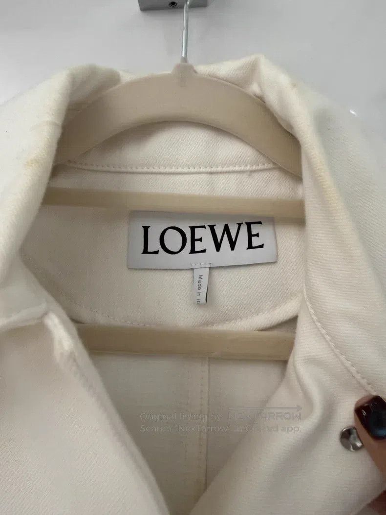 Loewe Loewe White denim jacket Size XXS / US 00 / IT 34 - 5 Thumbnail