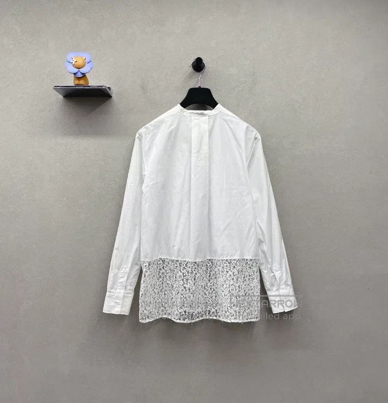 Dior Dior Solid colour square collar lace stitching long-sleeve Size XXS / US 00 / IT 34 - 2 Thumbnail