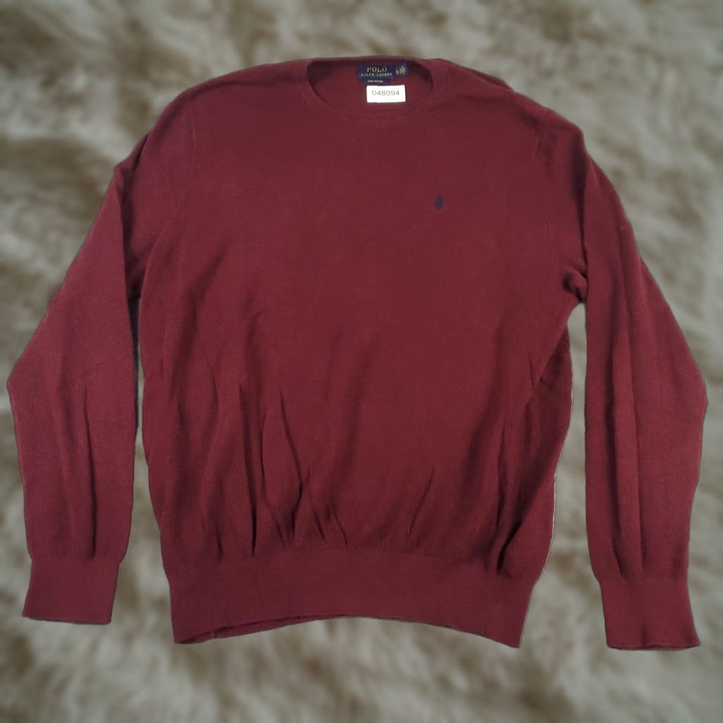 Ralph Lauren Ralph Lauren Mens XL Extra Large Red Pony Sweater Casual Pullover Size US XL / EU 56 / 4 - 1 Thumbnail