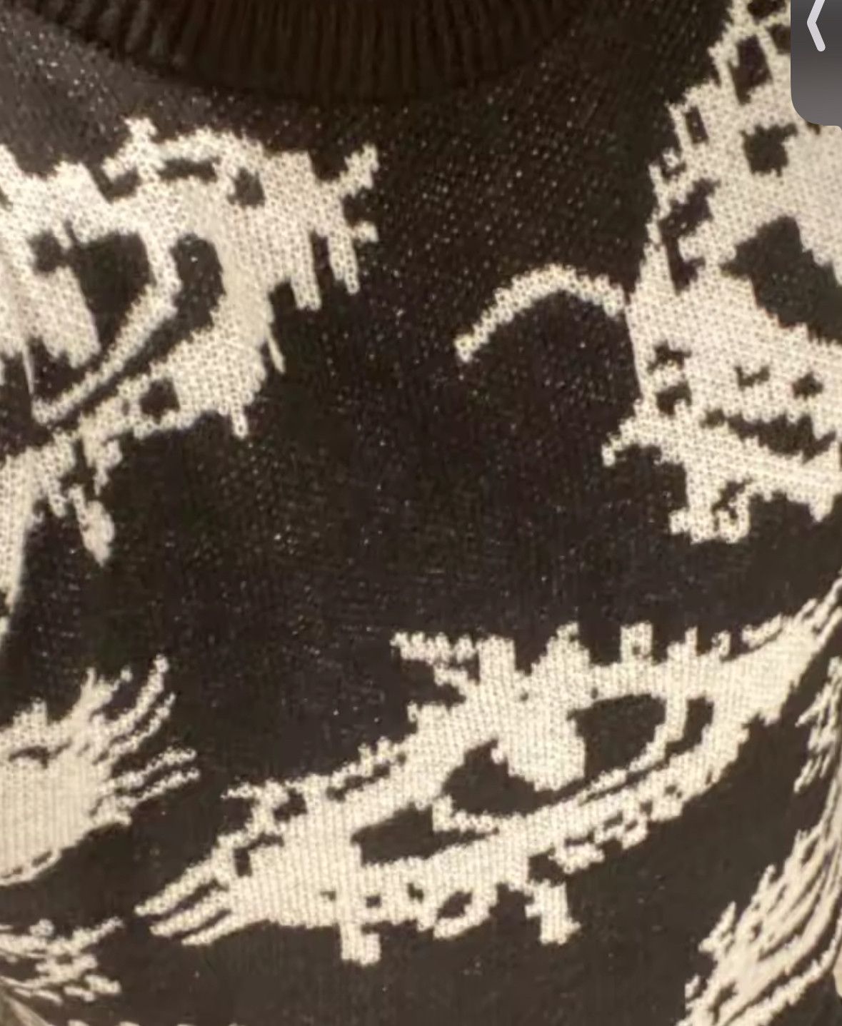Other Streetwear Vintage Abstract Eyes Sweater Jacquard Knitwear Size US S / EU 44-46 / 1 - 3 Thumbnail