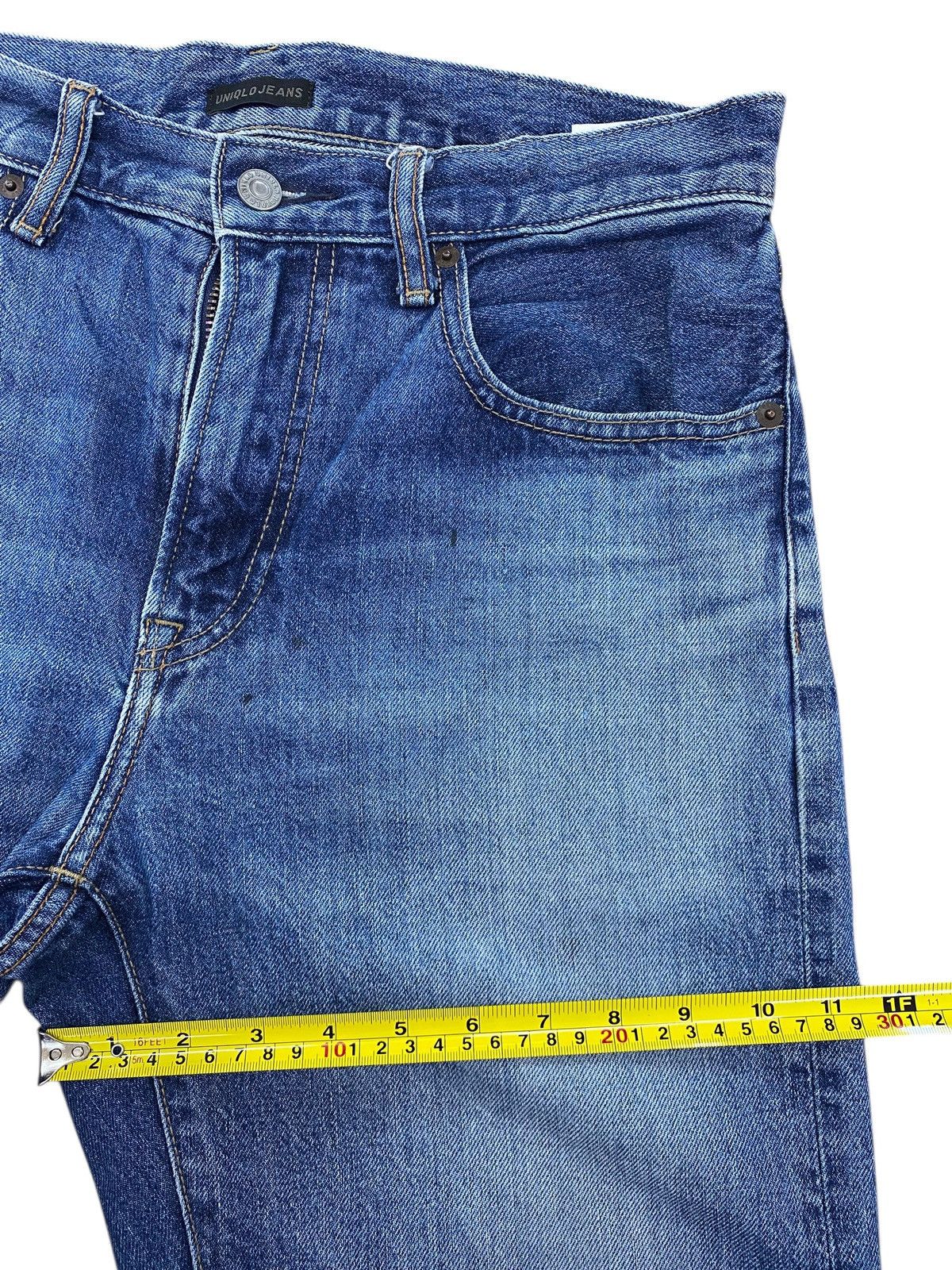 Uniqlo Uniqlo Blue Wash Style Straight Leg Jeans Size US 32 / EU 48 - 7 Thumbnail