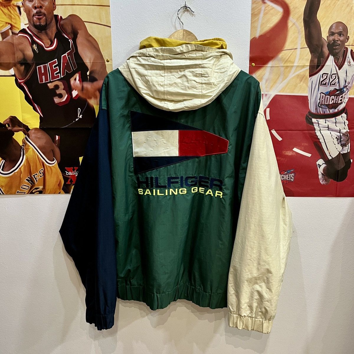 Tommy Hilfiger Tommy Jeans Vintage Vintage Tommy Hilfiger Sailing Gear 90 s Spellout Jacket Grailed