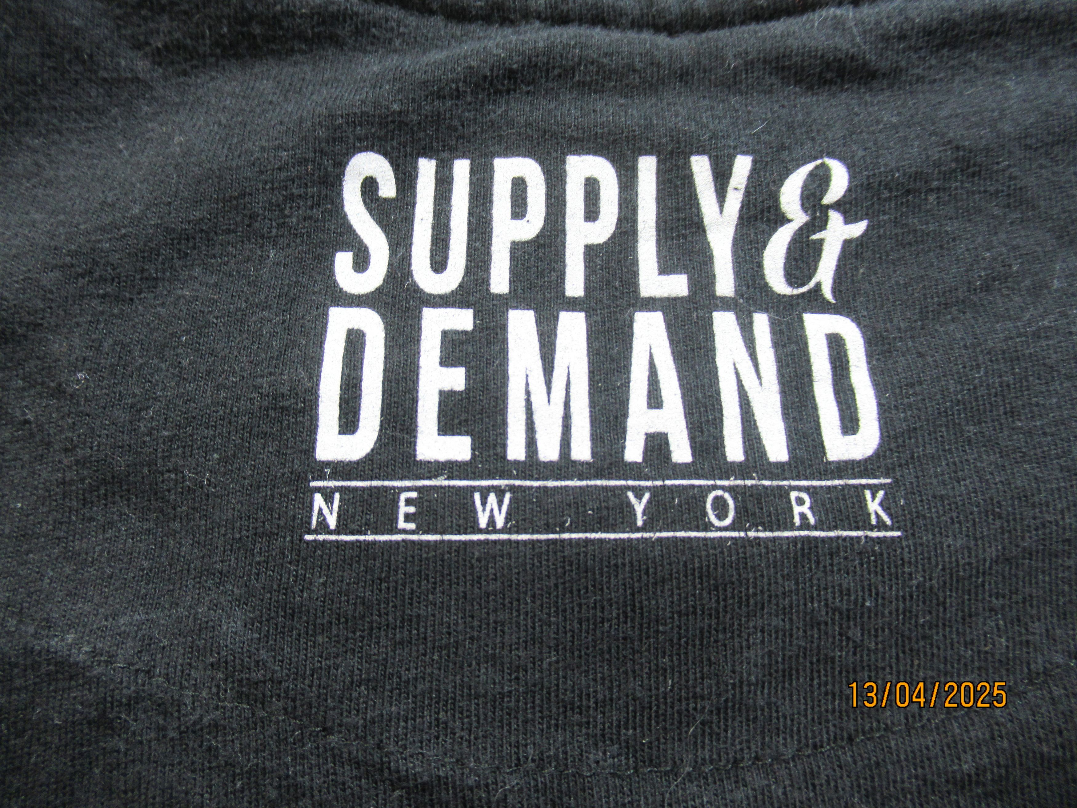 Supply & Demand Supply & Demand black t-shirt Size US XL / EU 56 / 4 - 6 Thumbnail