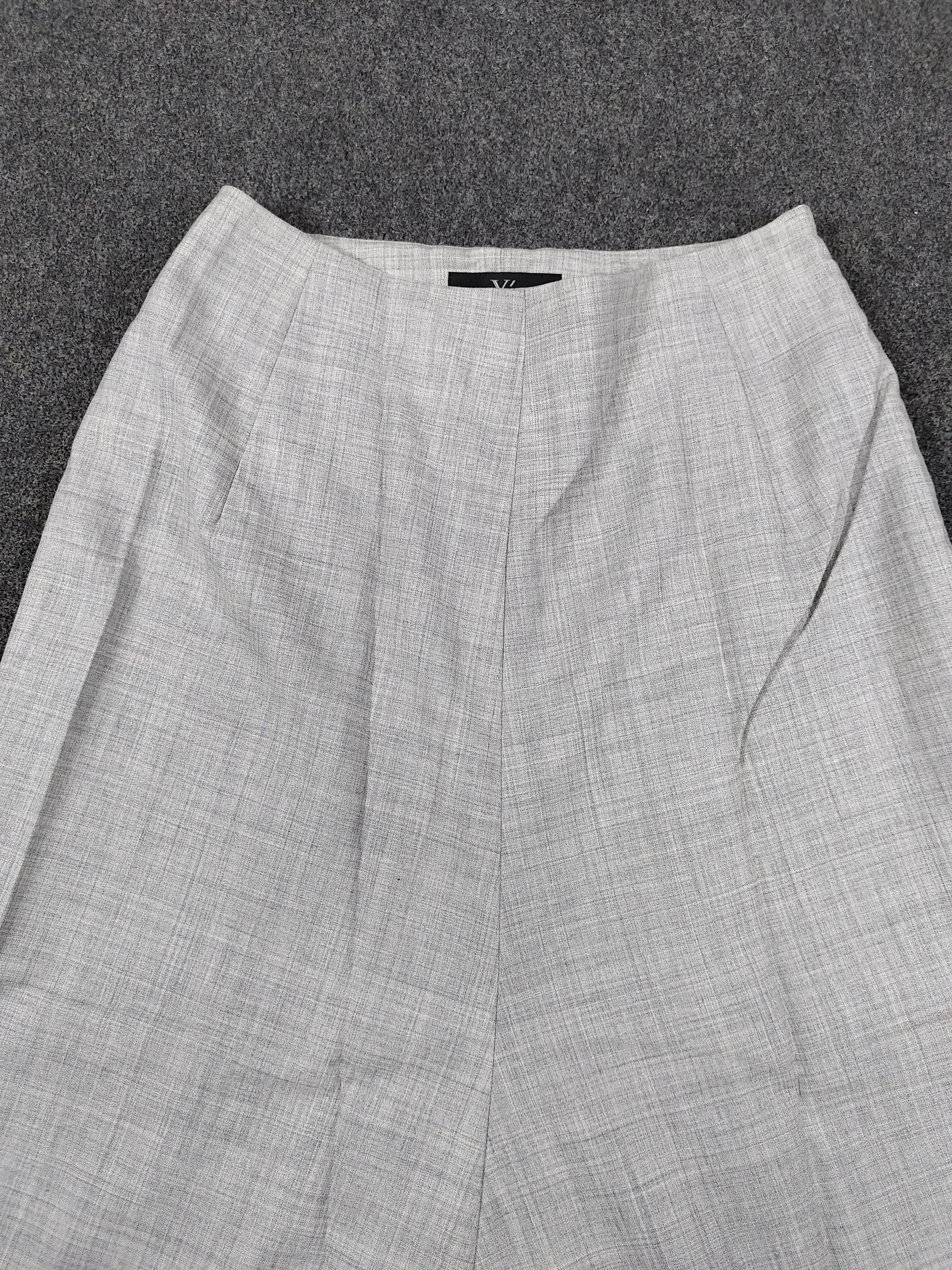 Yohji Yamamoto SAMPLE🔥Y's Yohji Yamamoto Flared Tailored Skirt Size 29" - 6 Thumbnail