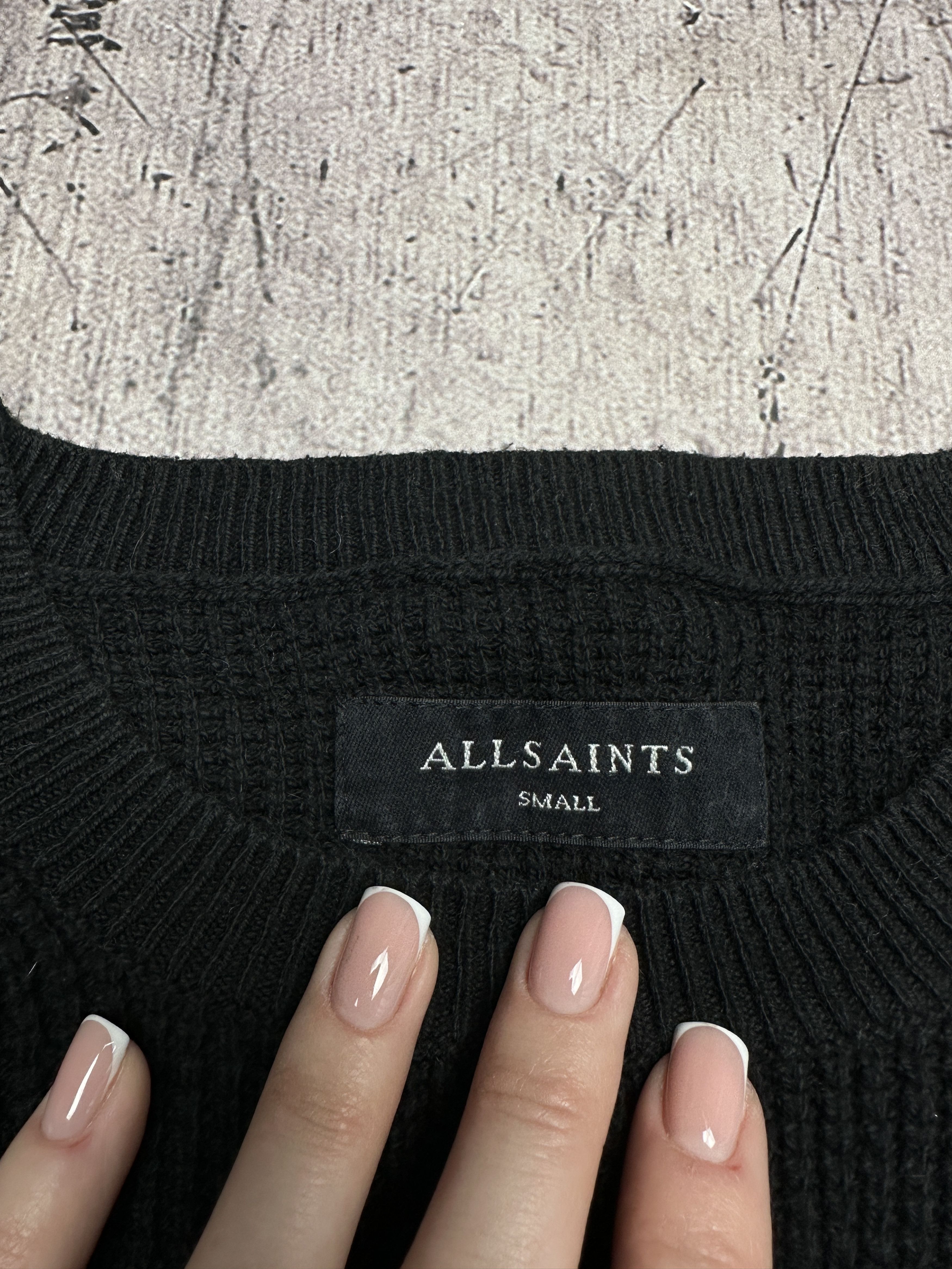Allsaints Allsaints Mens Mert Crew Neck Sweater Size US S / EU 44-46 / 1 - 4 Thumbnail