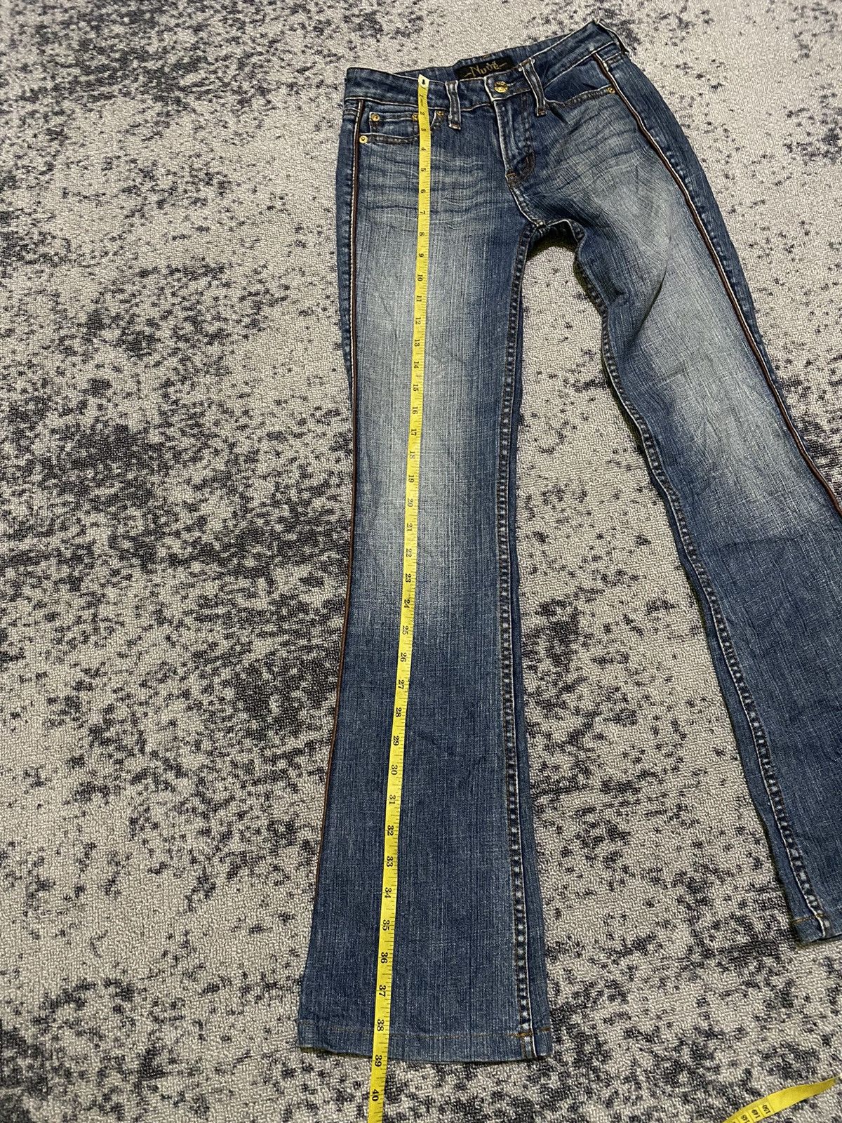 Hysteric Glamour × If Six Was Nine × Japanese Brand Y2k Nuve ifsixwasnine flare jeans Size US 27 - 8 Thumbnail