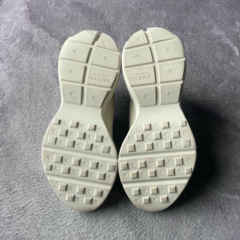 Gucci Gucci Rhyton Logo Low-Top Dad Sneakers for Men - Size US 8.5 / EU 41-42 - 4 Thumbnail