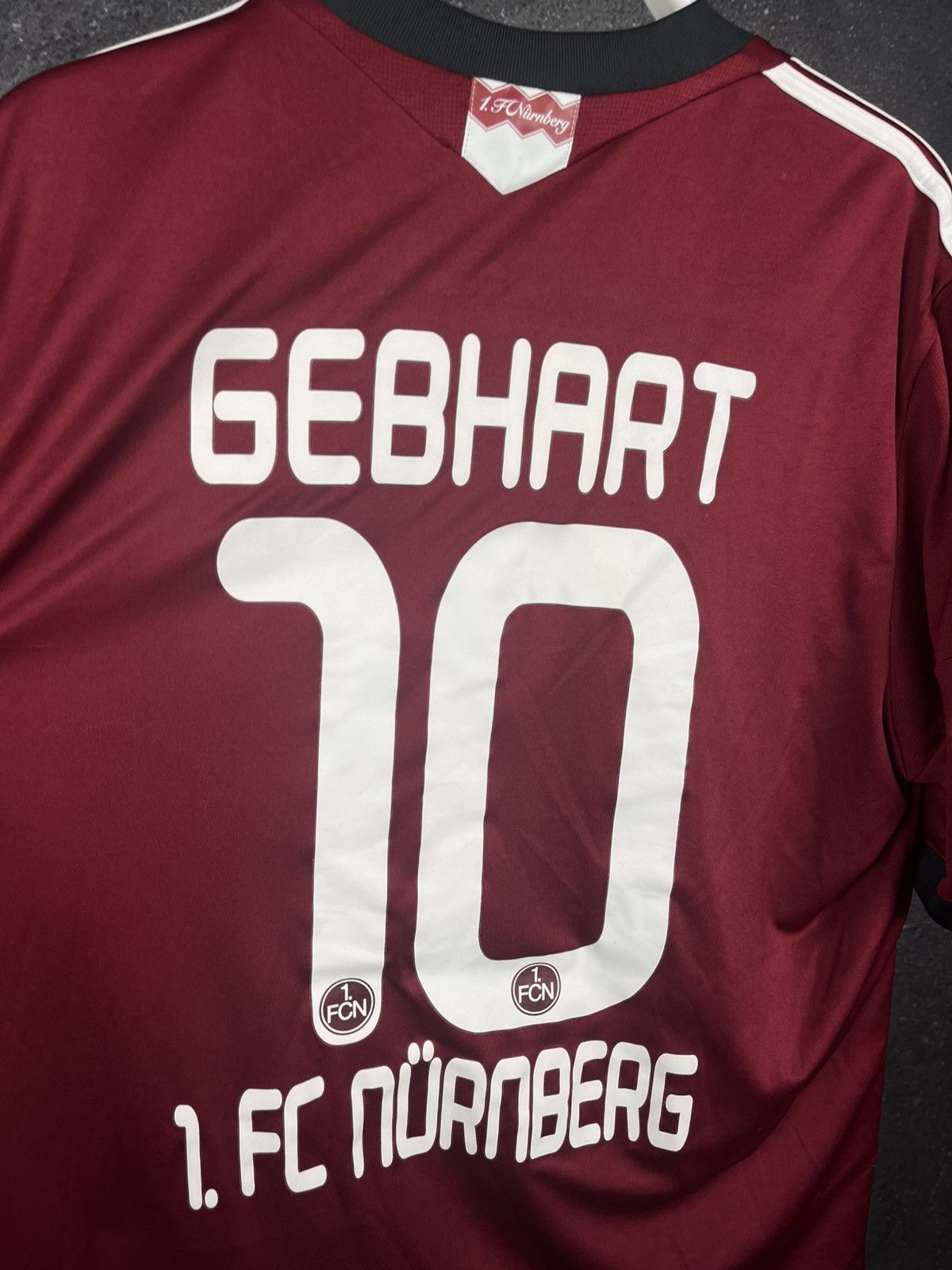 Adidas FC Nurnberg 2013 2014 Germany #10 soccer jersey adidas Size US XL / EU 56 / 4 - 13 Thumbnail