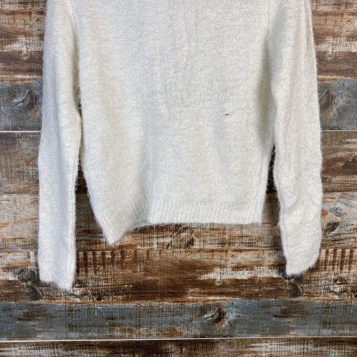 Japanese Brand DL Cecil Mcbee White Cardigan Knitwear #C1087 Size S / US 4 / IT 40 - 14 Thumbnail