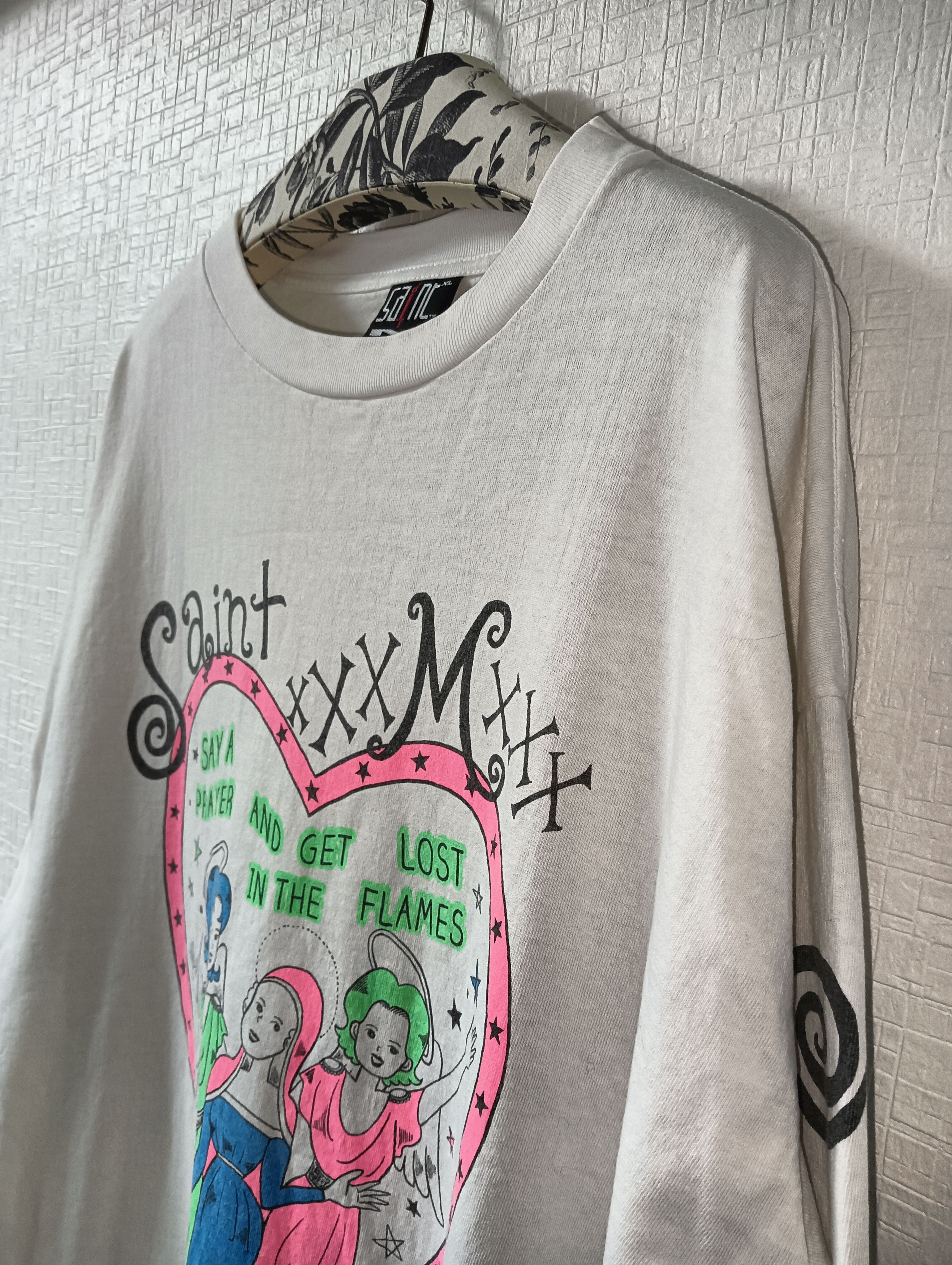 Saint Michael Heart L/S Tee Size US XL / EU 56 / 4 - 3 Thumbnail