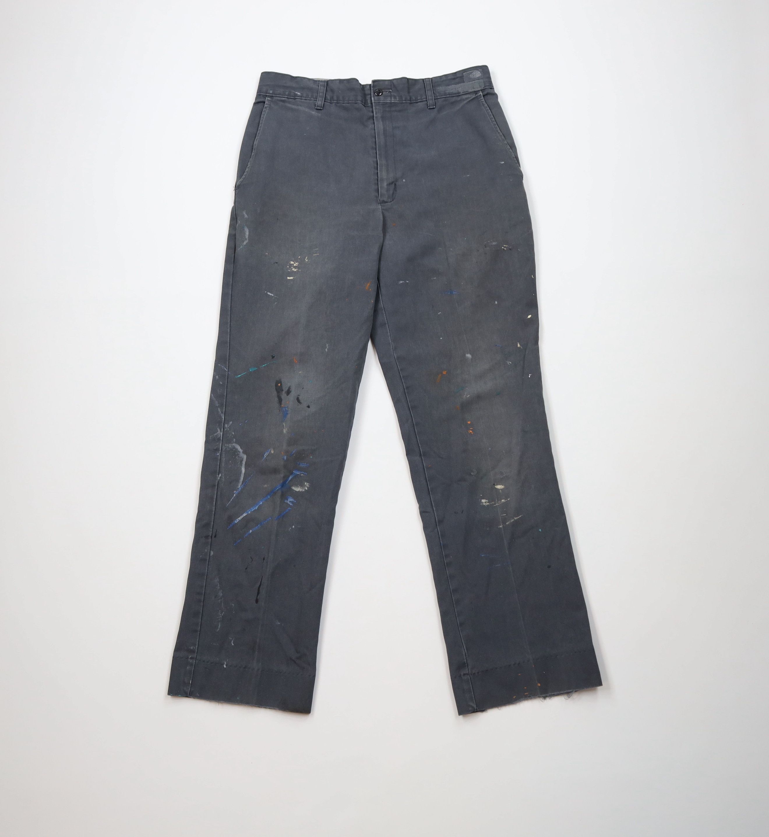 Vintage Vintage 90s Streetwear Workwear Mechanic Chino Pants Gray Size US 32 / EU 48 - 1 Thumbnail