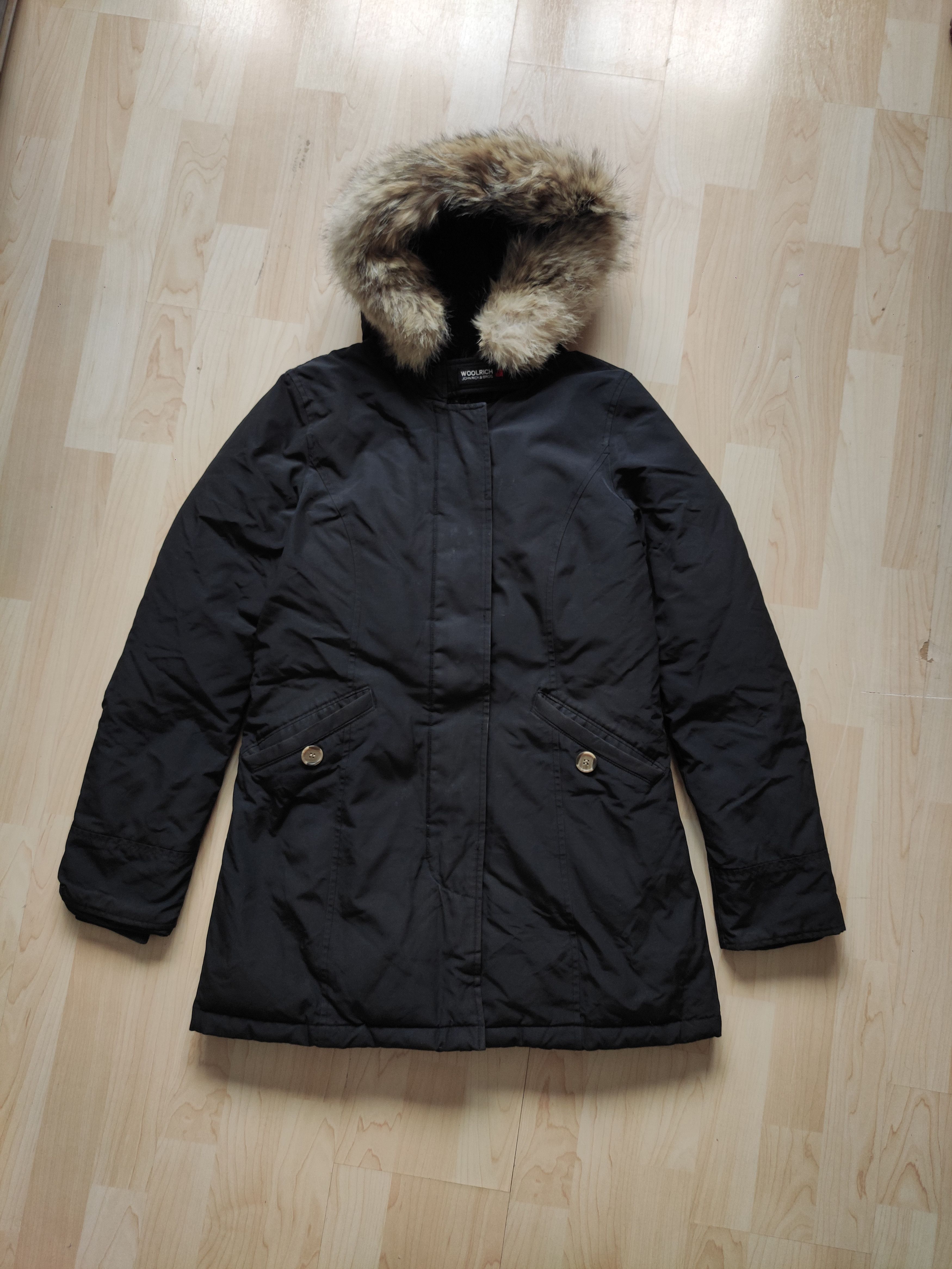 Image of Vintage x Woolrich John Rich Bros Woolrich Padded Arctic Parka Winter Coat Down Coyot in Brown (Siz