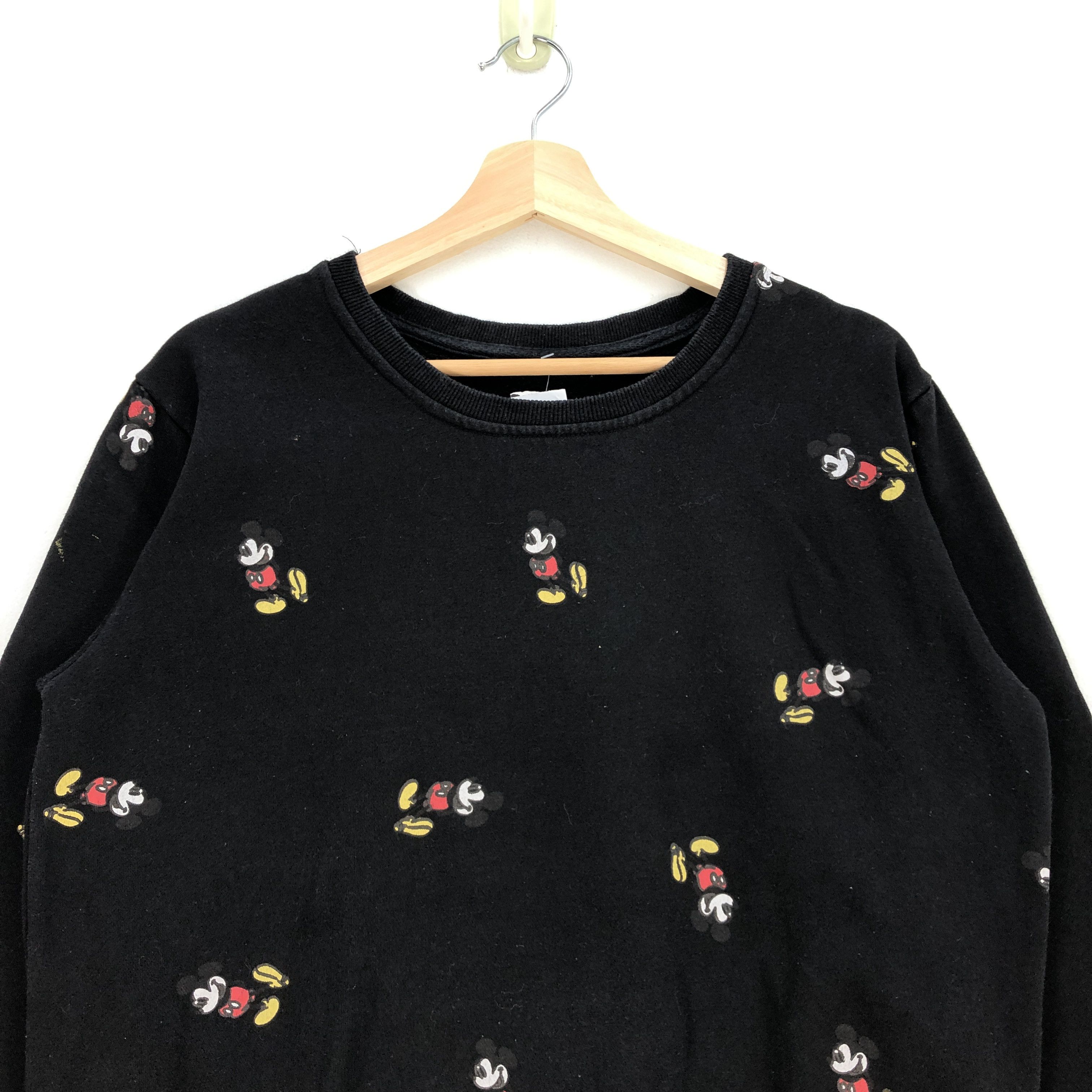 Cartoon Network × Japanese Brand × Vintage Vintage Mickey Mouse Sweatshirt Disney Cartoon Sweater Size M / US 6-8 / IT 42-44 - 3 Thumbnail