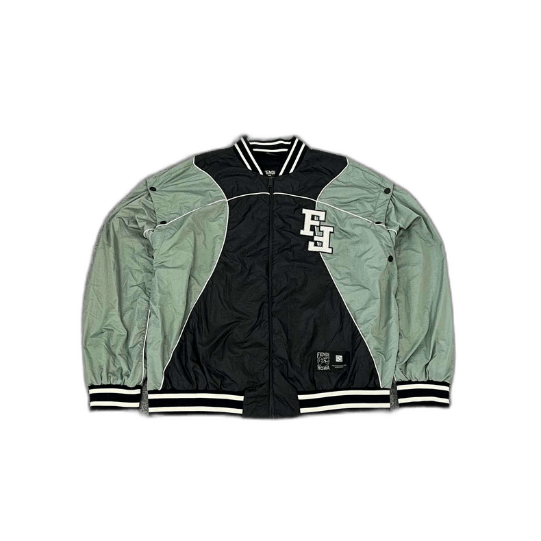 Fendi fendi detachable sleeve colorblock jacket-2508 Size US L / EU 52-54 / 3 - 1 Thumbnail