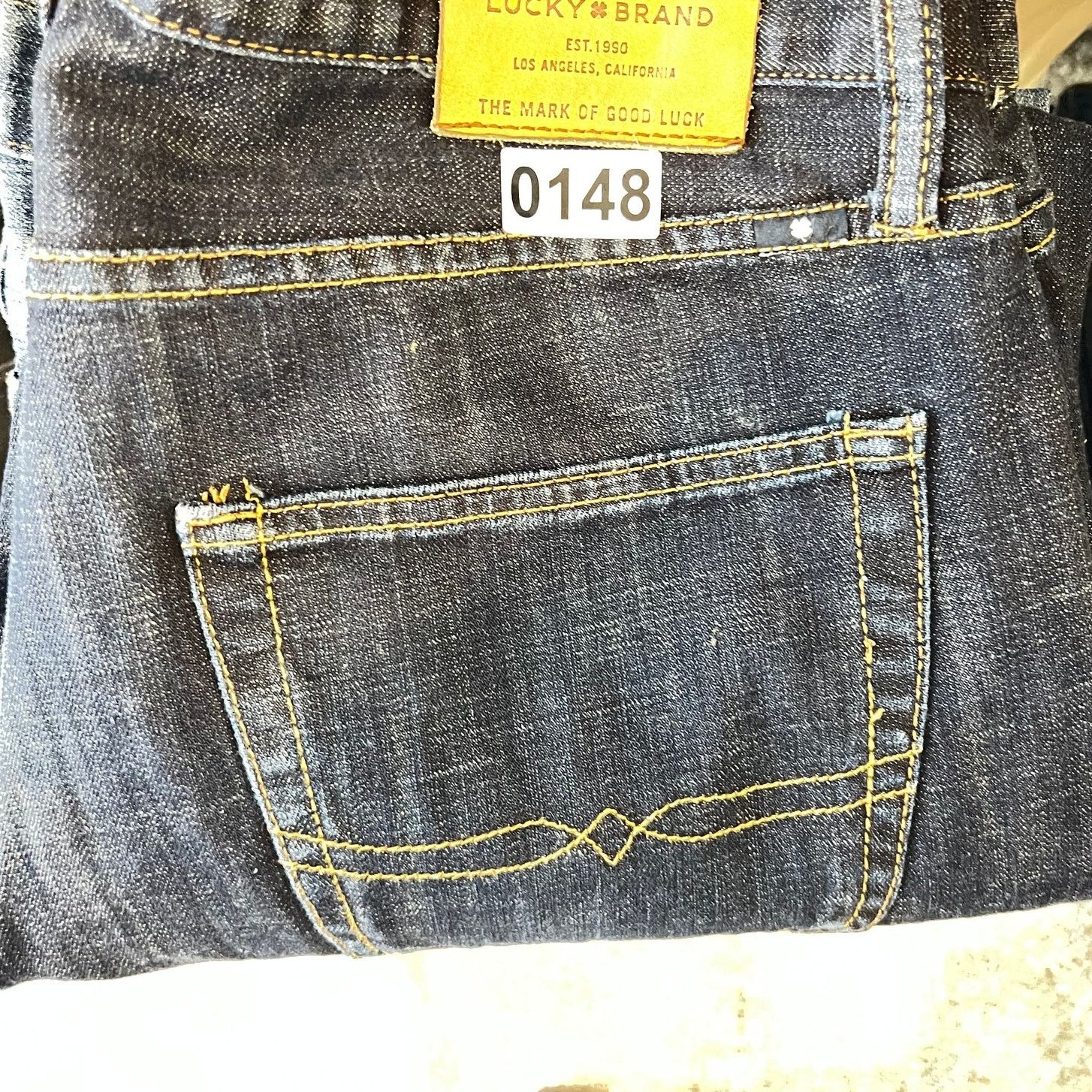 Lucky Brand Lucky Brand Jeans Mens 34x30 Blue 221 Straight Denim Size US 34 / EU 50 - 12 Thumbnail