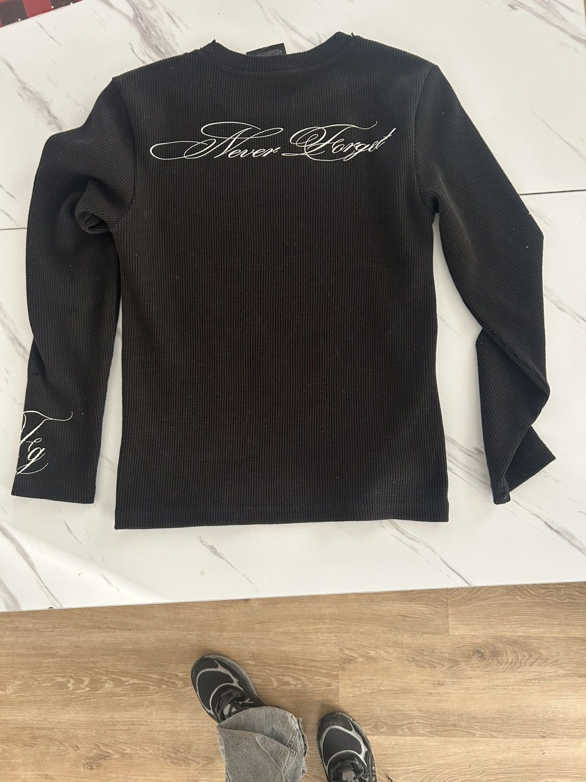 Other Forgot Raven longsleeve distressed tee Size US M / EU 48-50 / 2 - 2 Thumbnail