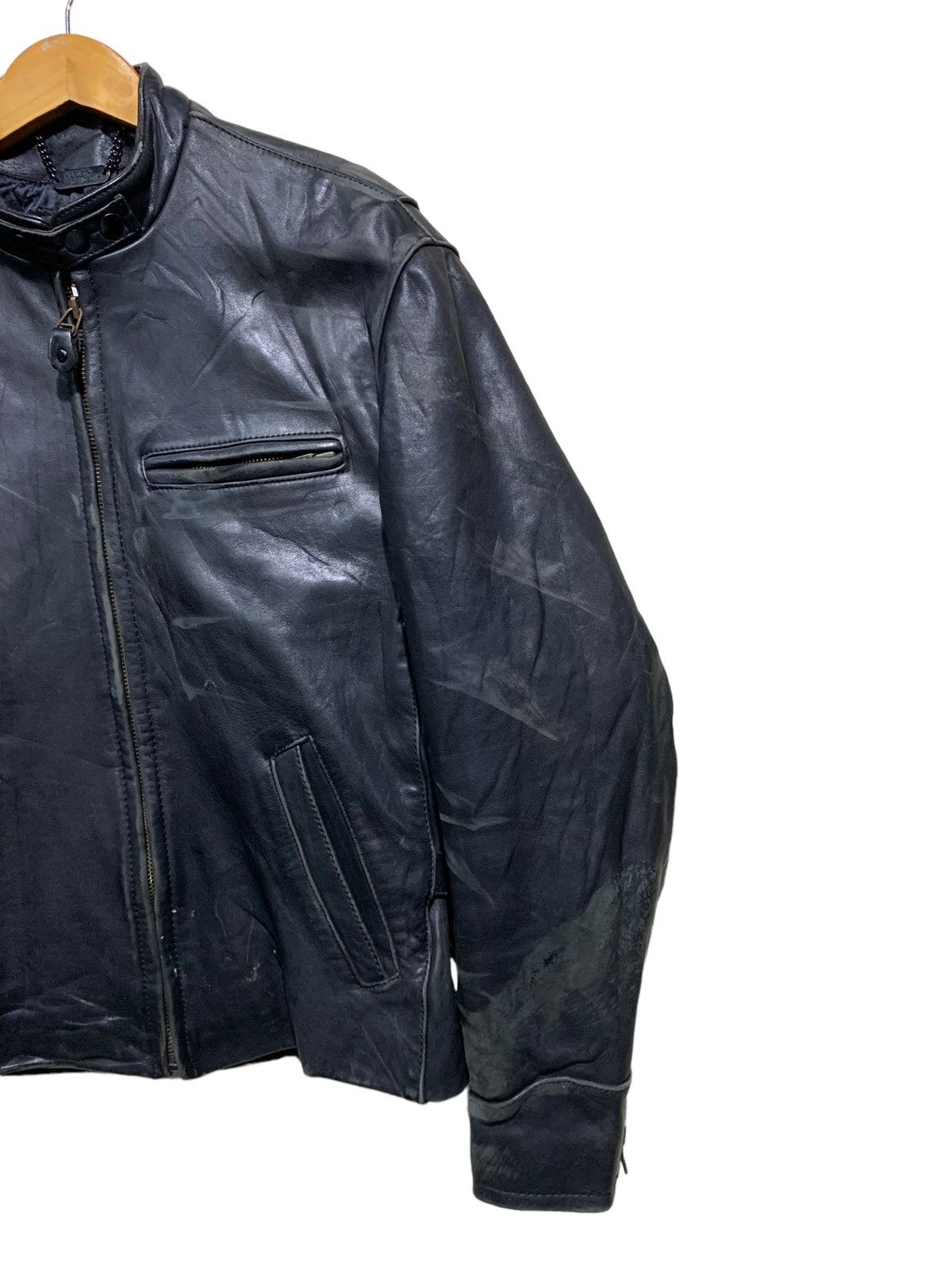 Harley Davidson 🔥VTG H.DAVIDSON BIKERS LEATHER JACKETS Size US L / EU 52-54 / 3 - 3 Thumbnail