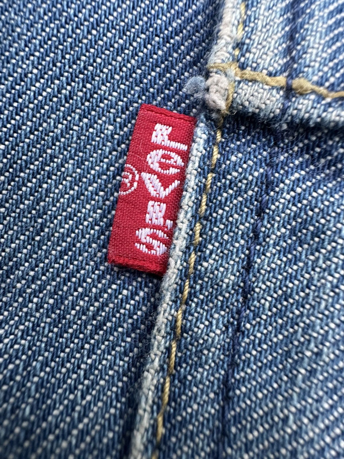 Levi's Vintage Levis Engineered Single Pocket Denim Jeans Size US 29 - 18 Thumbnail