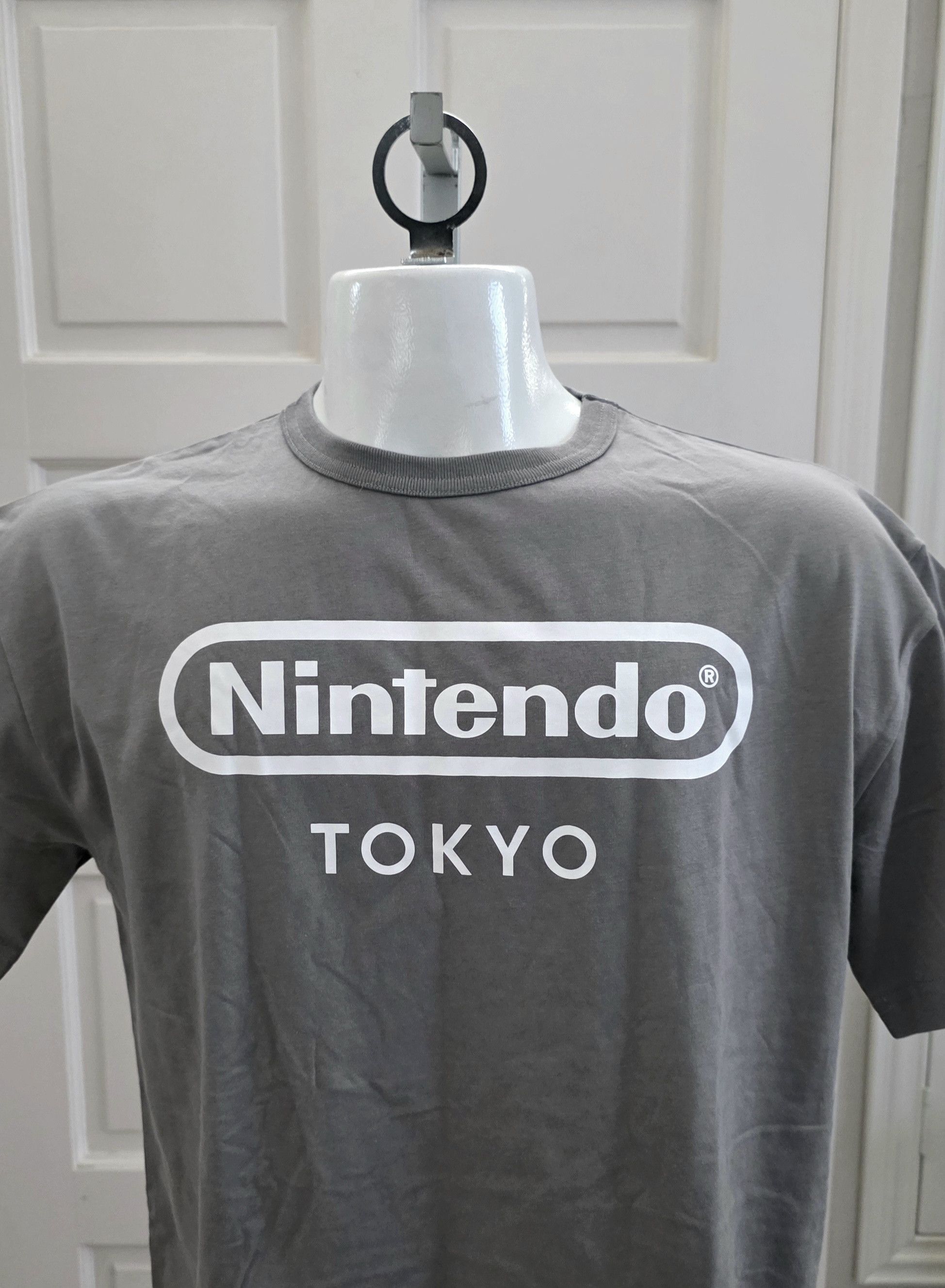Nintendo Nintendo Official Logo Tokyo Japan Gray Tee Size Large Size US L / EU 52-54 / 3 - 2 Thumbnail