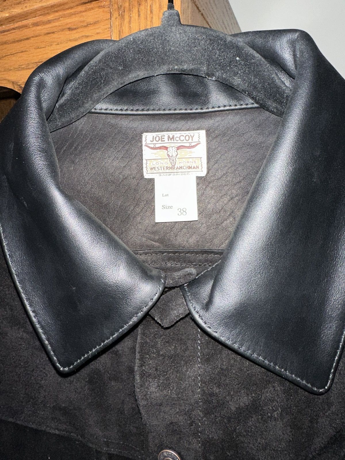 The Real McCoy's Joe McCoy Western Rough Out Leather Jacket Size US M / EU 48-50 / 2 - 2 Thumbnail