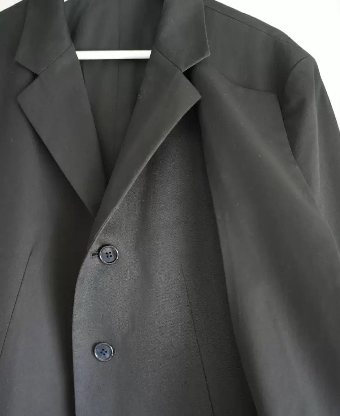 Yohji Yamamoto Yohji Yamamoto 07ss asymmetrical double suit 2412-Nextarrow Size US L / EU 52-54 / 3 - 3 Thumbnail
