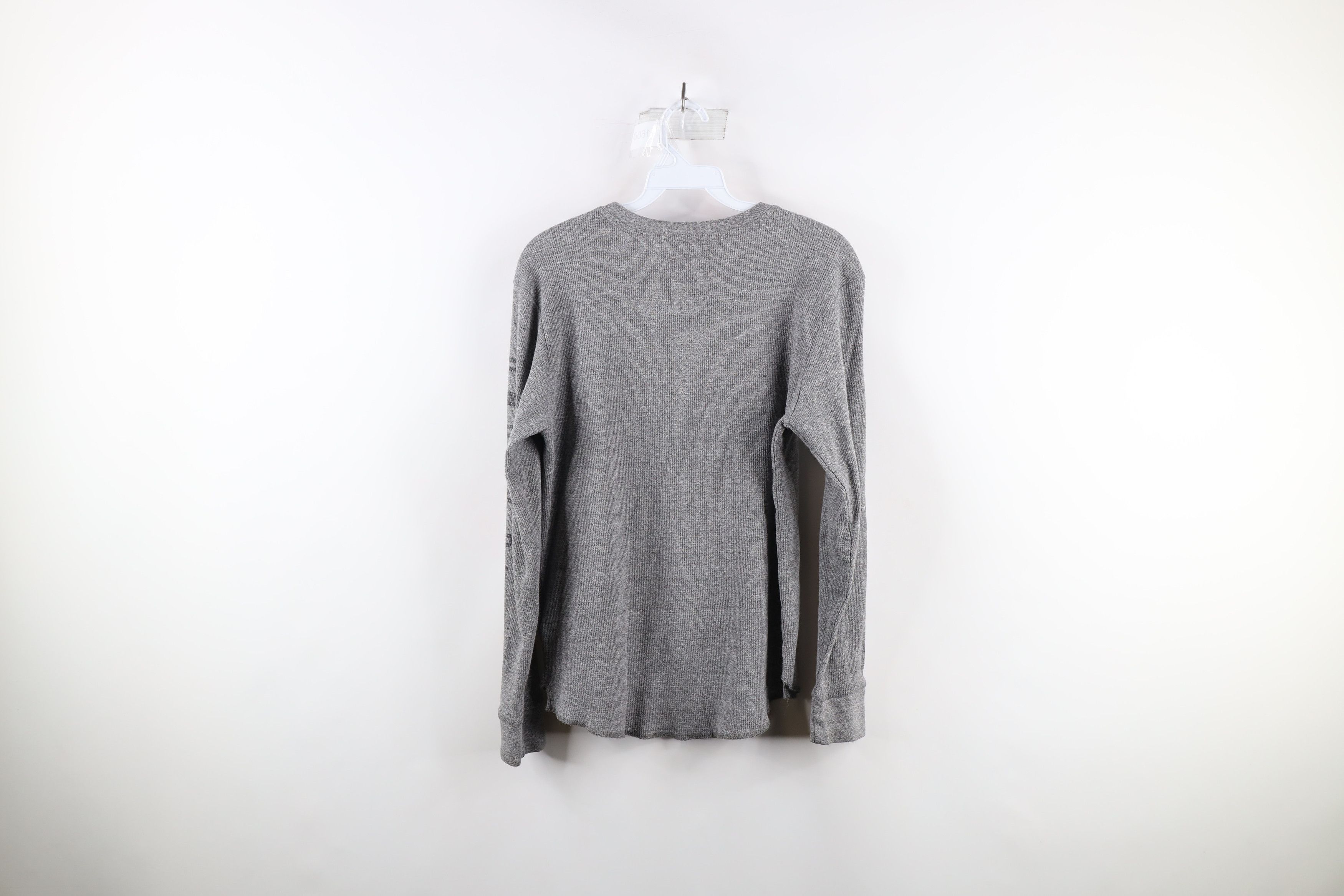 Ecko Unltd. × Vintage Vintage Ecko Thermal Waffle Knit Long Sleeve T-Shirt Gray Size US S / EU 44-46 / 1 - 7 Thumbnail