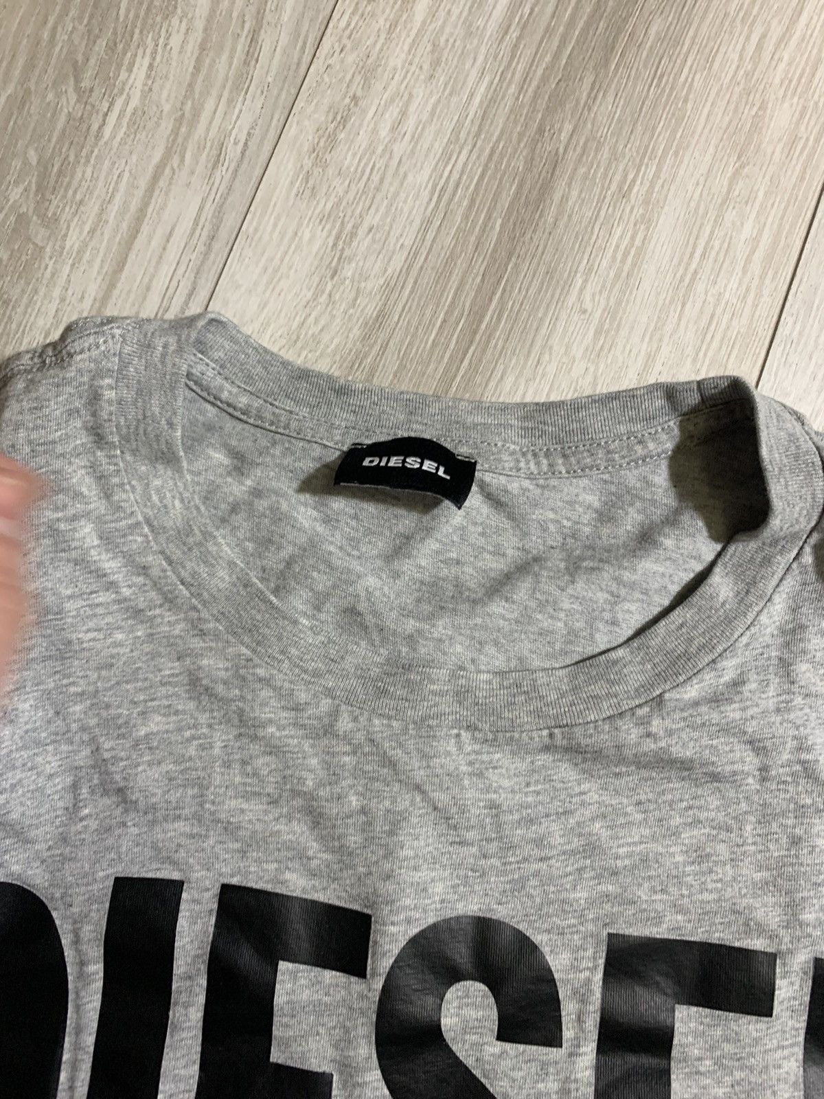 Diesel × Vintage 💨Diesel Crewneck T-shirt with printed logo Size US M / EU 48-50 / 2 - 3 Thumbnail