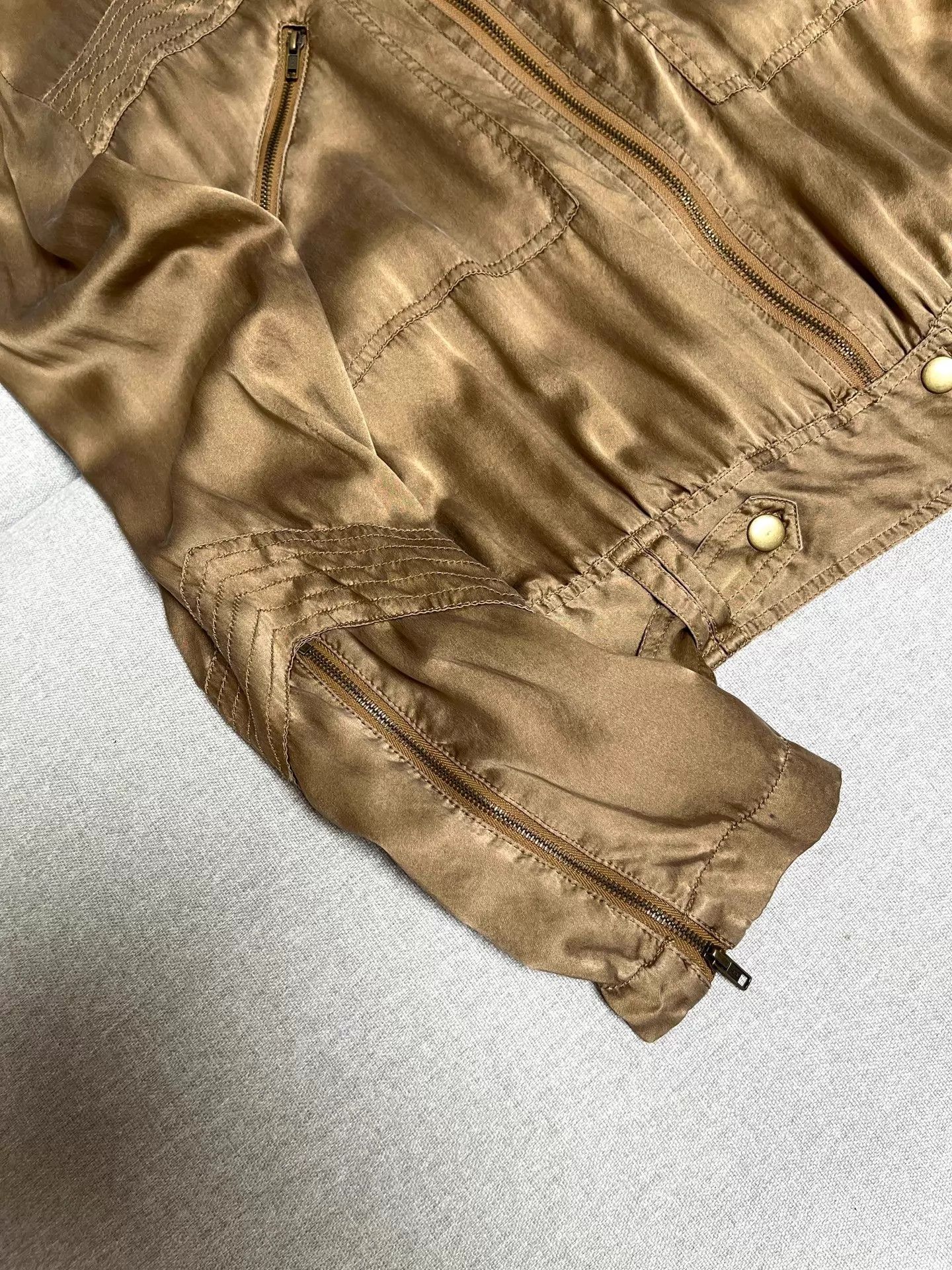 Calvin Klein Cavin Klein Jeans Vintage Silk Jacket 90ss Size M / US 6-8 / IT 42-44 - 2 Thumbnail
