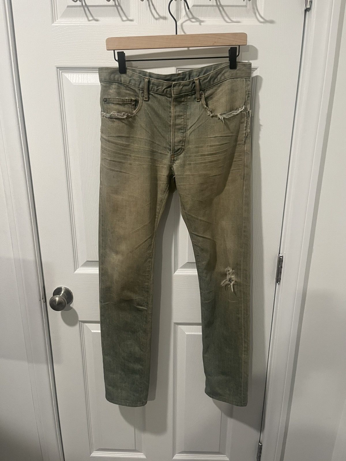 Dior Dior Homme SS04 Bleu Claire Denim SOLD Size US 28 / EU 44 - 1 Thumbnail