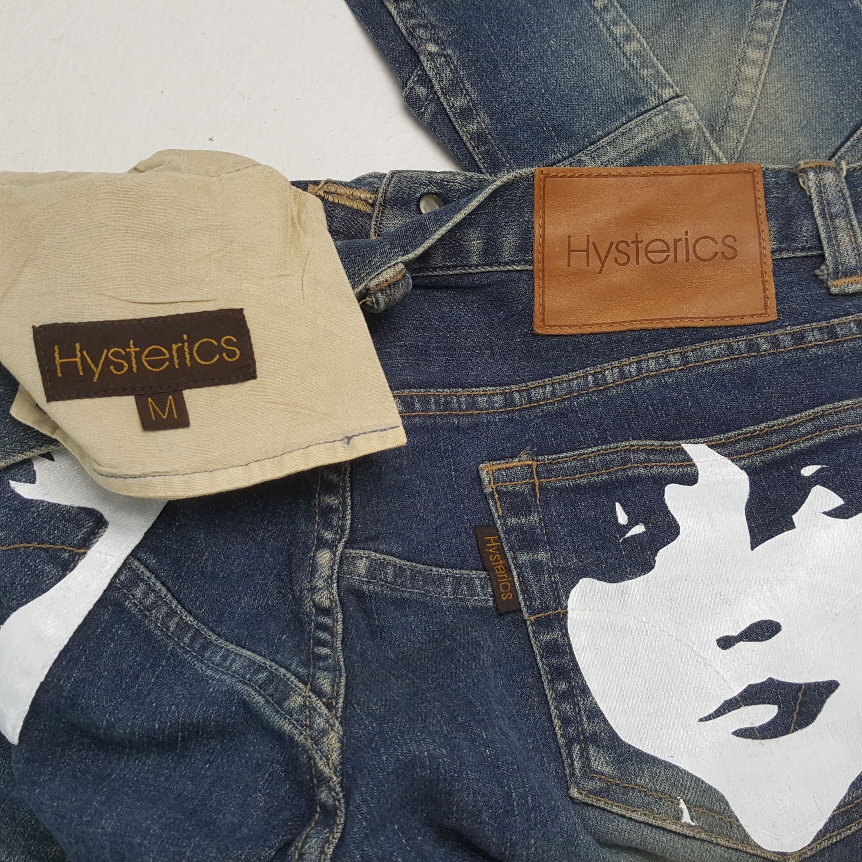 Hysteric Glamour × Japanese Brand × Vintage Vintage HYSTERIC GLAMOUR Japanese Fashion Brand Jeans Size 30" / US 8 / IT 44 - 14 Thumbnail