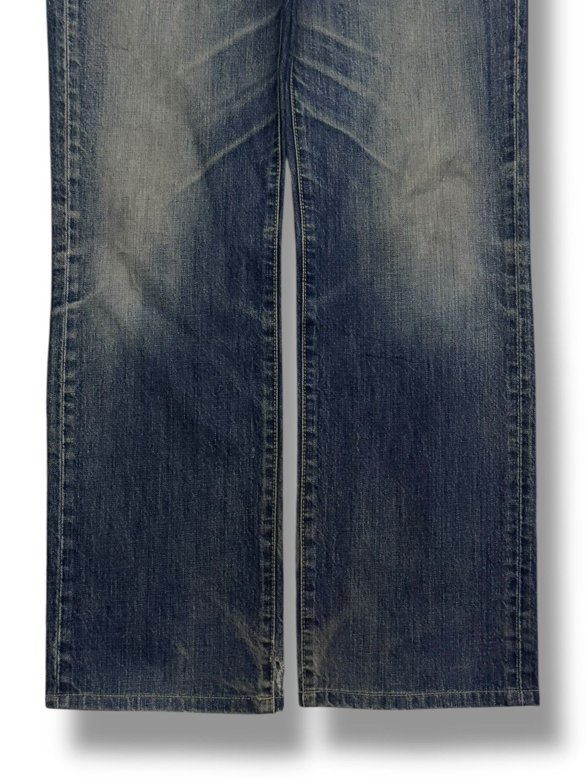 Uniqlo Vintage 00s Uniqlo S-002 Japanese Denim Jeans Y2K | W33 Size US 33 - 6 Thumbnail