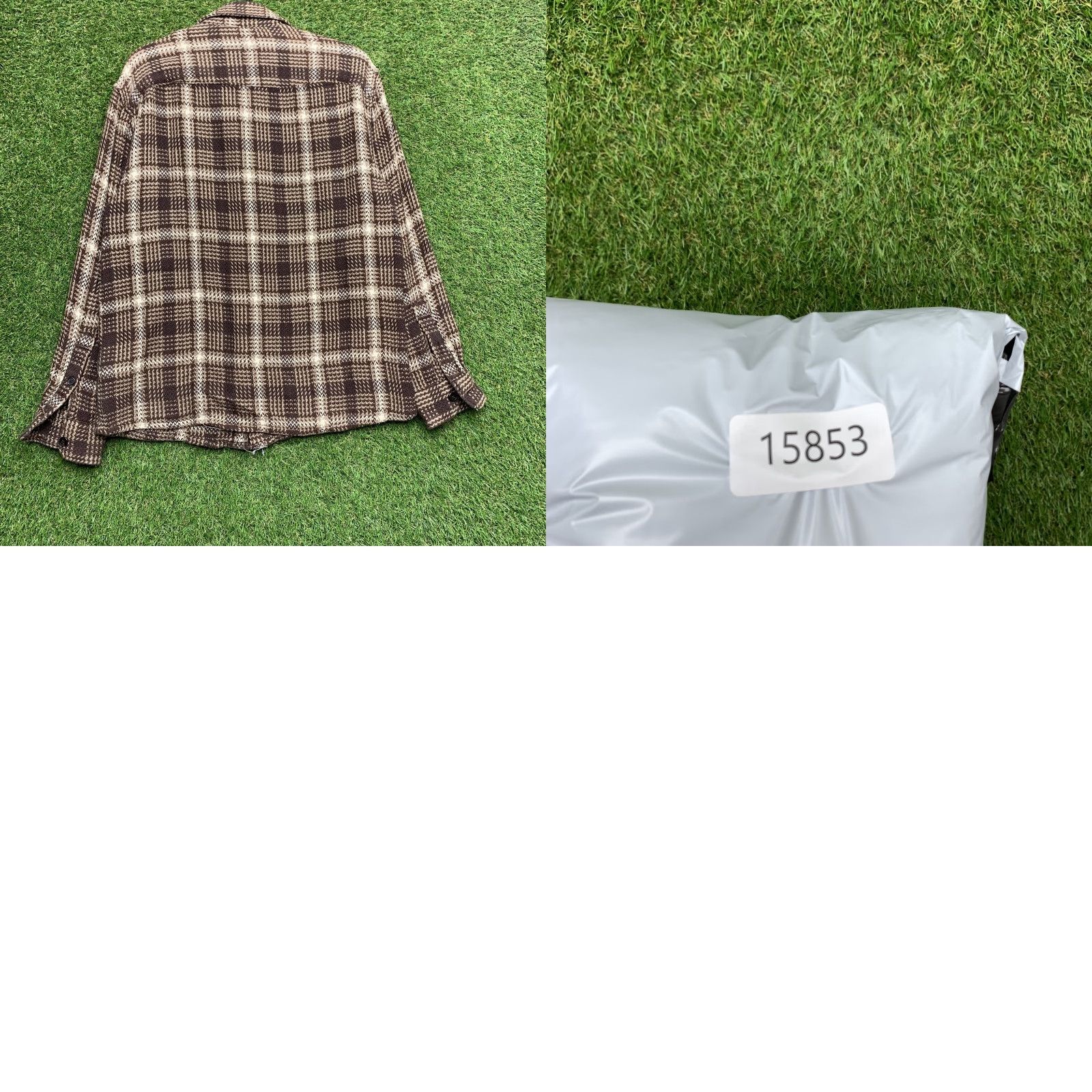 Abercrombie & Fitch Abercrombie & Fitch Flannel Shirt Mens Medium Brown Plaid Casual Button Up Size US M / EU 48-50 / 2 - 8 Thumbnail