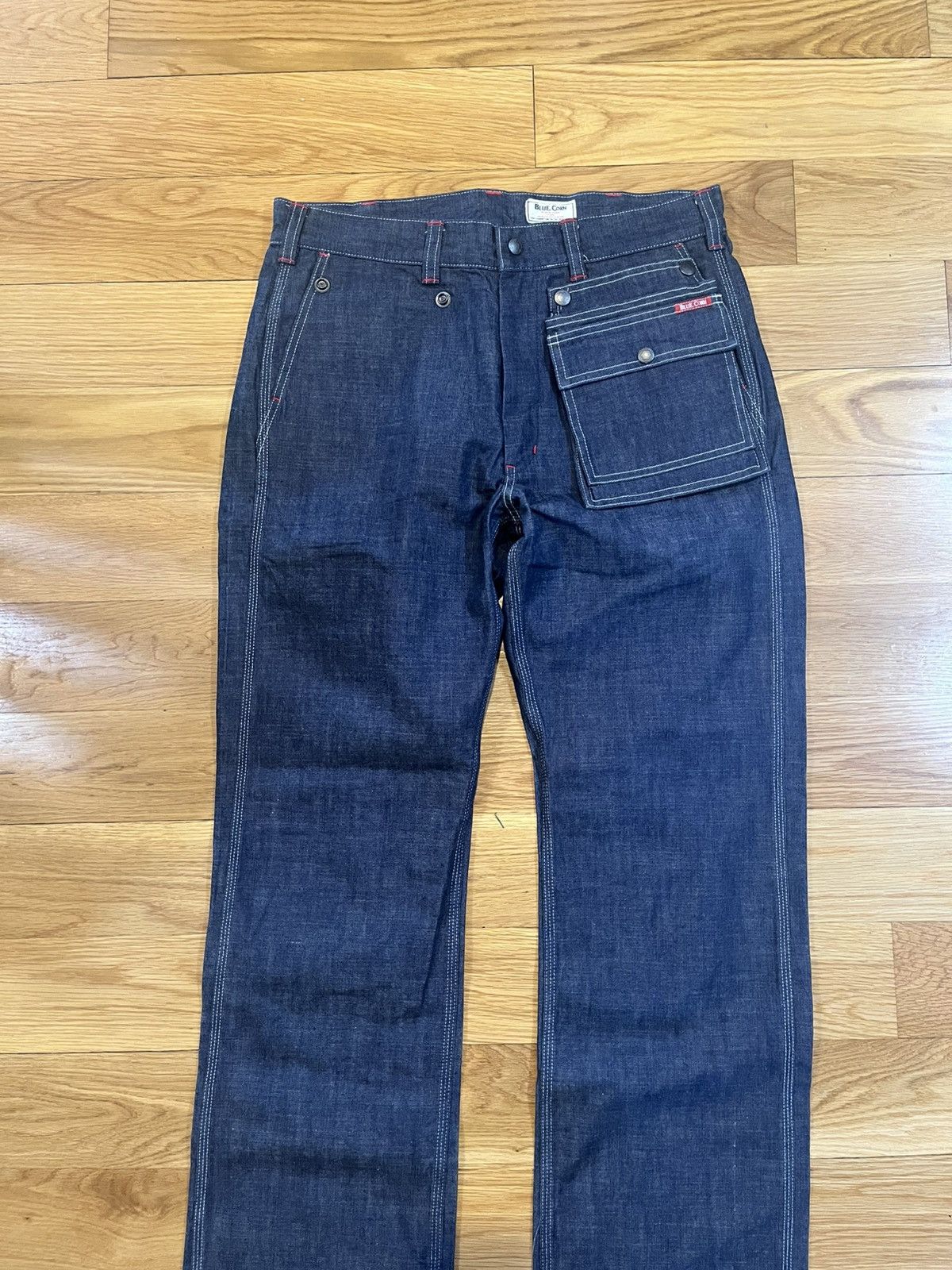 Japanese Brand Blue Corn Denim Size US 33 - 1 Thumbnail