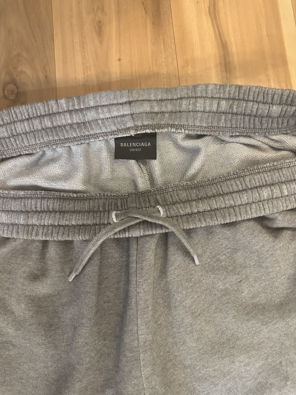 Balenciaga Balenciaga Patched Denim Sweatpants Size US 32 / EU 48 - 2 Thumbnail
