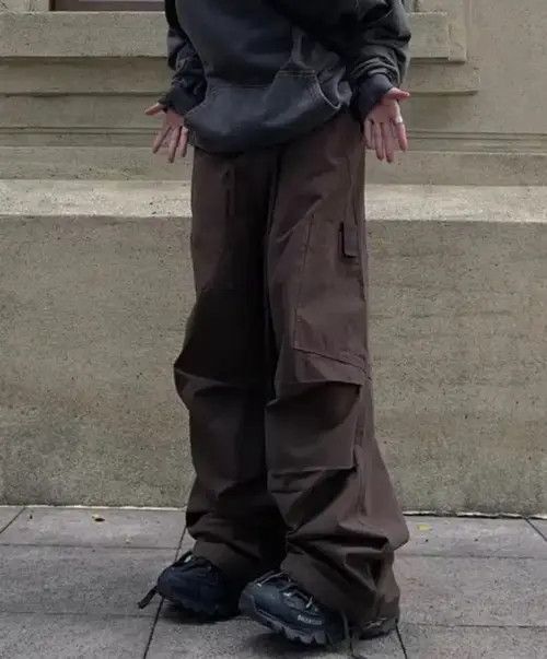 Japanese Brand Mashiko x Ayumi Solid Color Cargo Pant Size US 33 - 4 Thumbnail