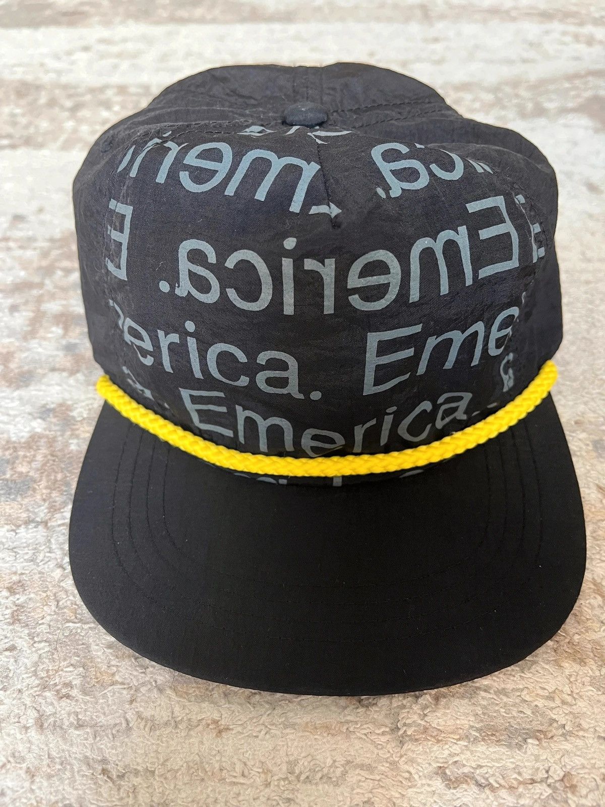 Emerica Emerica Vintage Skateboarding 2000s Trucker Cap Hat Sample Size ONE SIZE - 14 Thumbnail