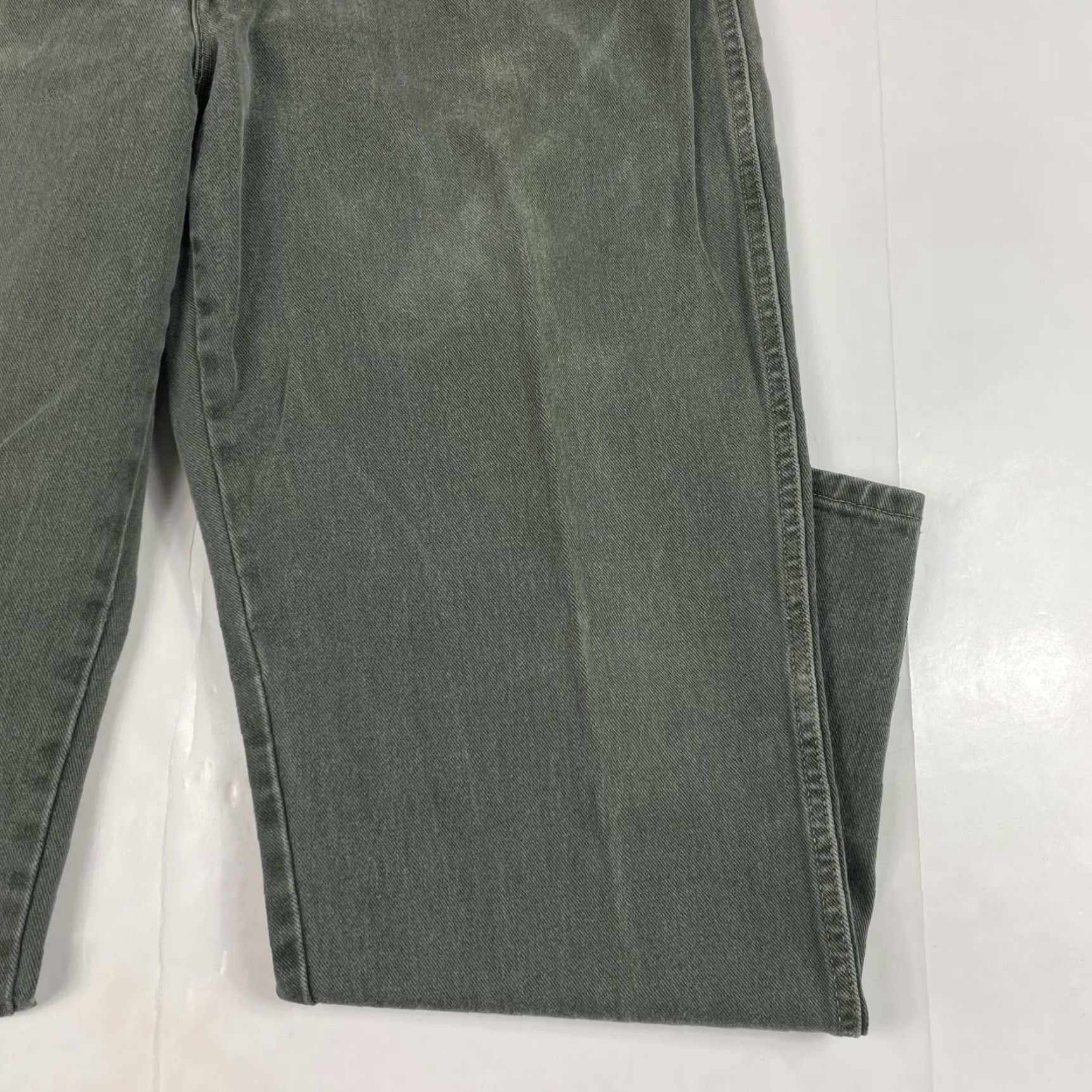 Denime VINTAGE Coleman Jeans Mens 38 x 30 Green Relaxed Straight Denim 90s USA Jeans Mens Green 90s straight Relaxed Denim Coleman 38 x 30 Size US 38 / EU 54 - 4 Thumbnail