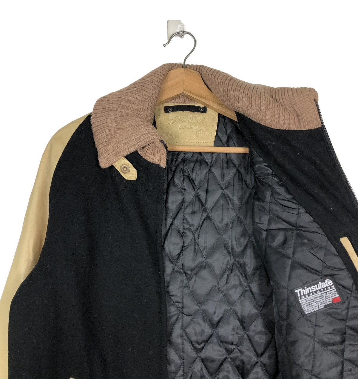Japanese Brand 🔥VINTAGE LEATHER JACKET HANDSUMES ISSEY MIYAKE JAPAN Size US L / EU 52-54 / 3 - 12 Thumbnail