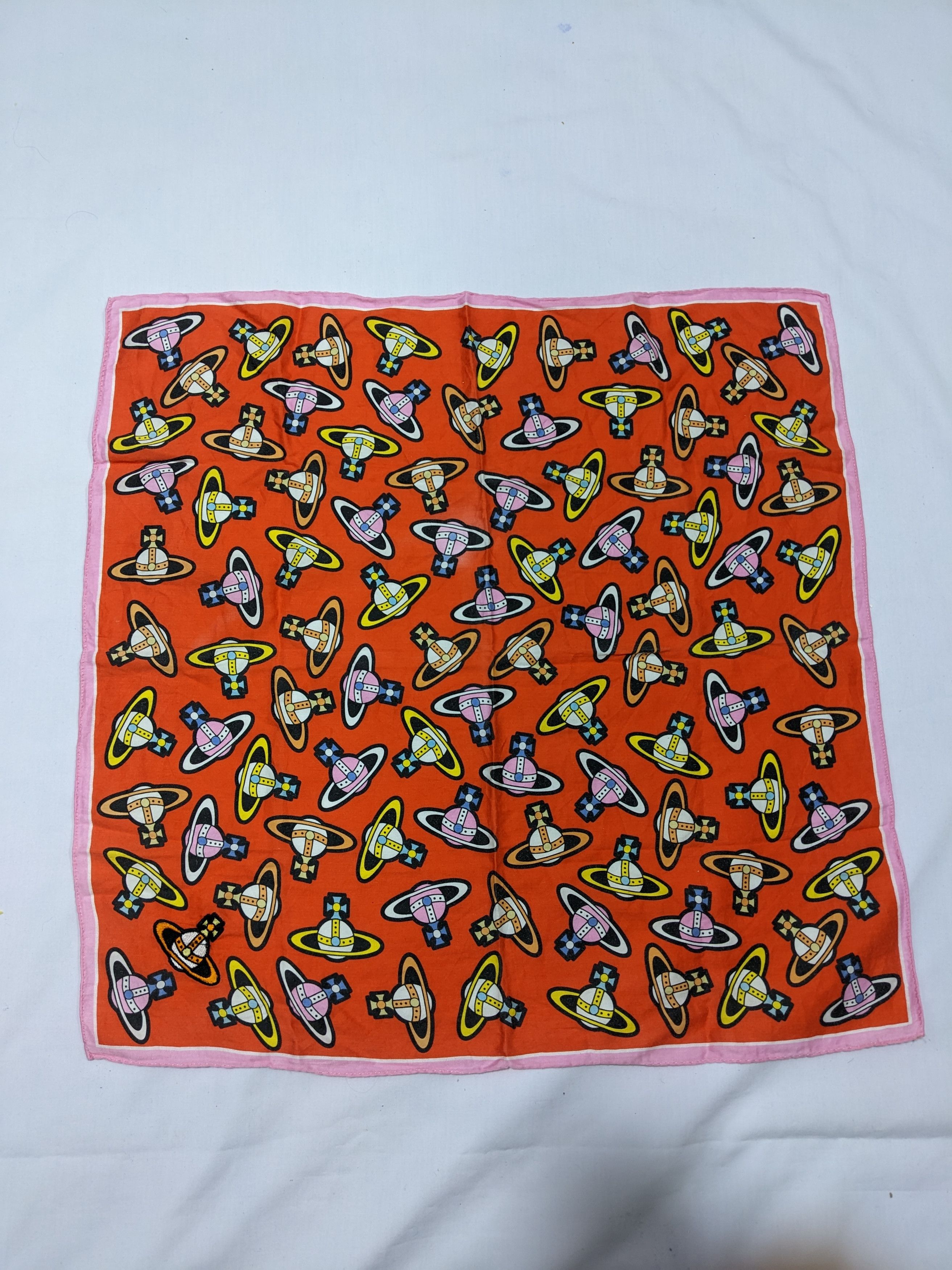 Designer × Vivienne Westwood Vivienne Westwood Monogram Pocket Square Size ONE SIZE - 3 Thumbnail