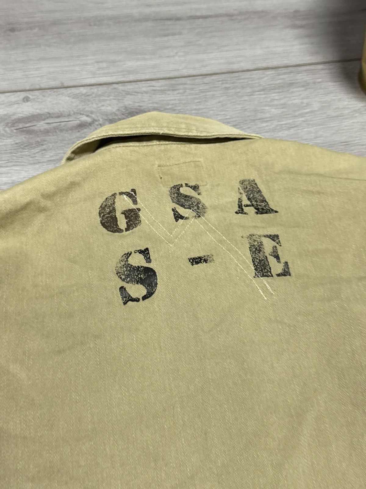 G-Star G star military thick cotton jacket buttons faded Size US L / EU 52-54 / 3 - 13 Thumbnail