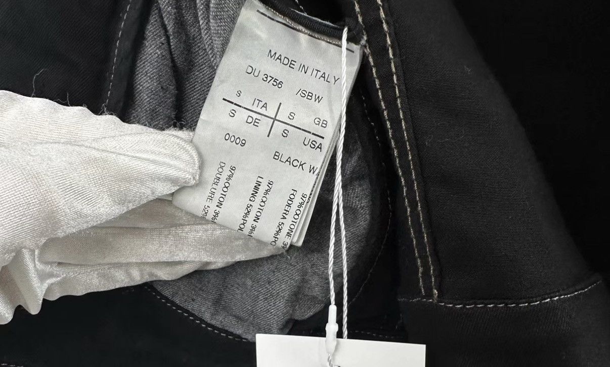 Rick Owens Rick Owens Waxed Denim Vest J42 Size US S / EU 44-46 / 1 - 5 Thumbnail
