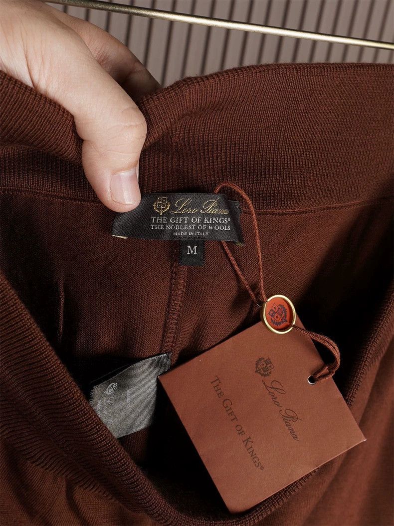 Loro Piana LORO PIANA Ceiling fabric GOK12 micron knitted sportswear Size US 36 / EU 52 - 7 Thumbnail