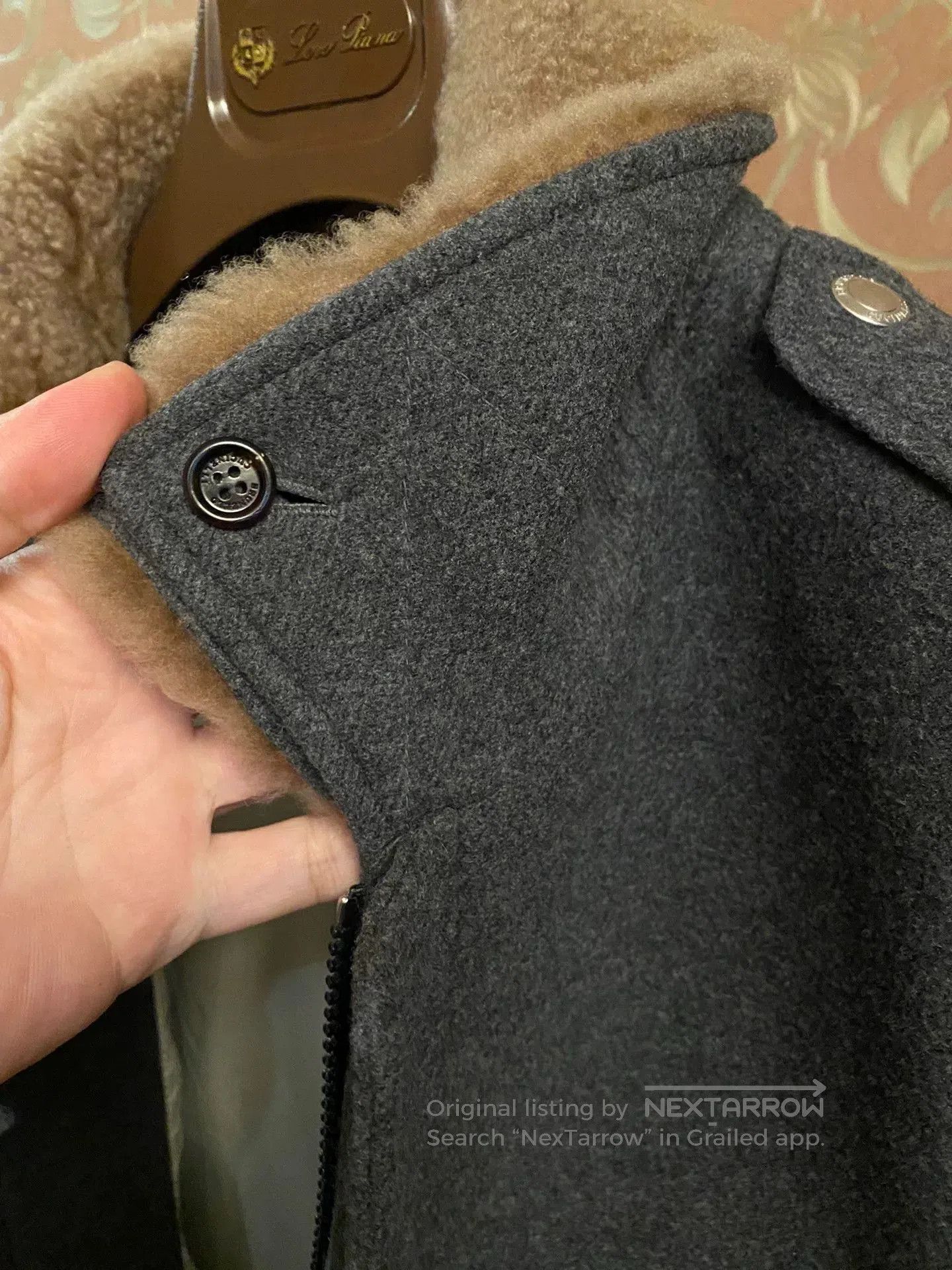 Brunello Cucinelli Brunello Cucinelli Shearling Collar Bomber Jacket. Size US M / EU 48-50 / 2 - 5 Thumbnail