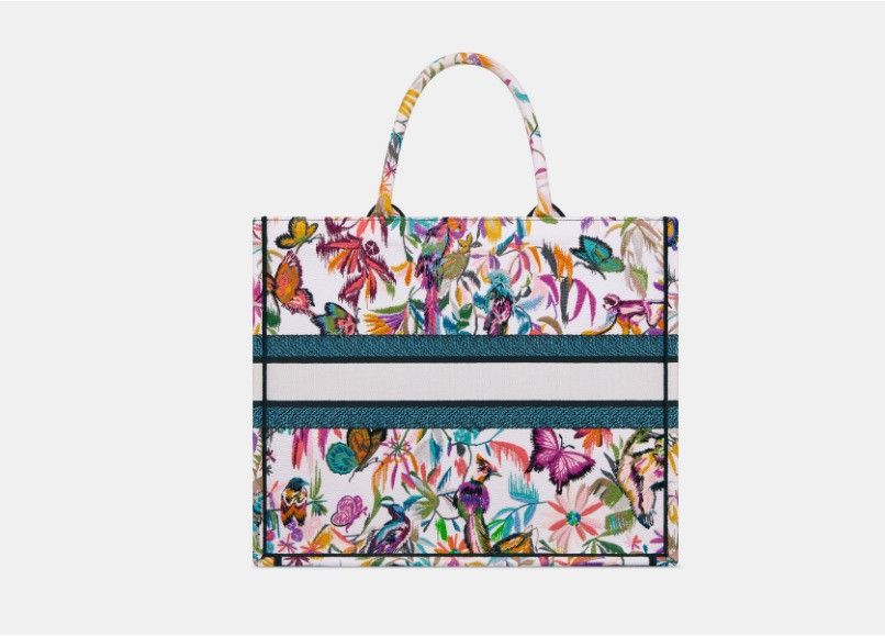 Dior o1w1db10225 Size: OS / M1286ZECJ Tote Bag in Multicolor Size ONE SIZE - 4 Thumbnail