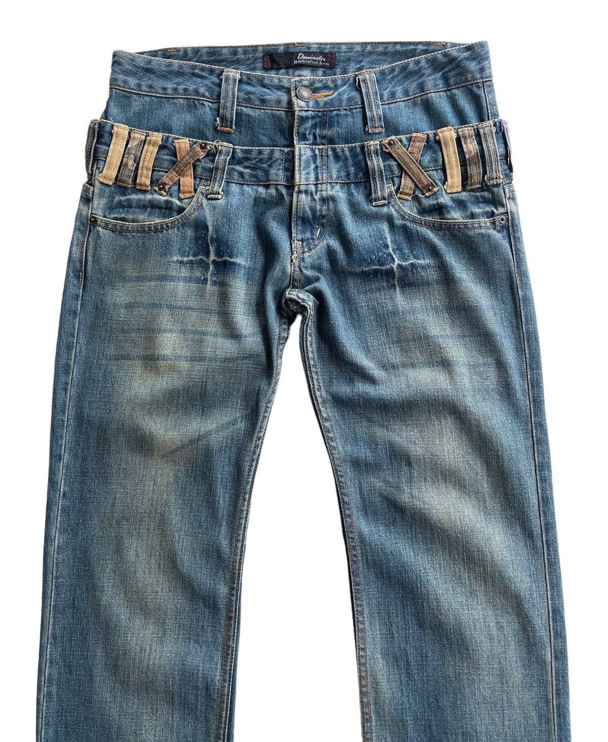 Japanese Brand Vintage Japanese Double Waist Mudd Denim Size US 32 / EU 48 - 3 Thumbnail