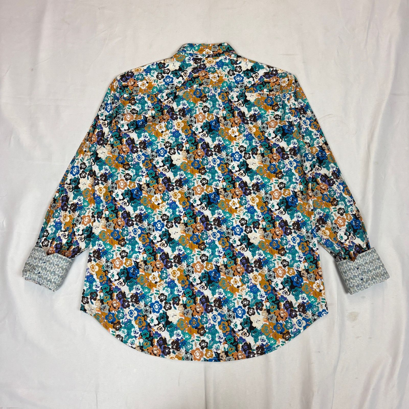 Robert Graham Robert Graham Colorful Paisley Floral Button Up Shirt M Size US M / EU 48-50 / 2 - 3 Thumbnail