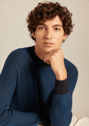 Loro Piana o1loc1c1023 Sweater in Blue Size US L / EU 52-54 / 3 - 4 Thumbnail