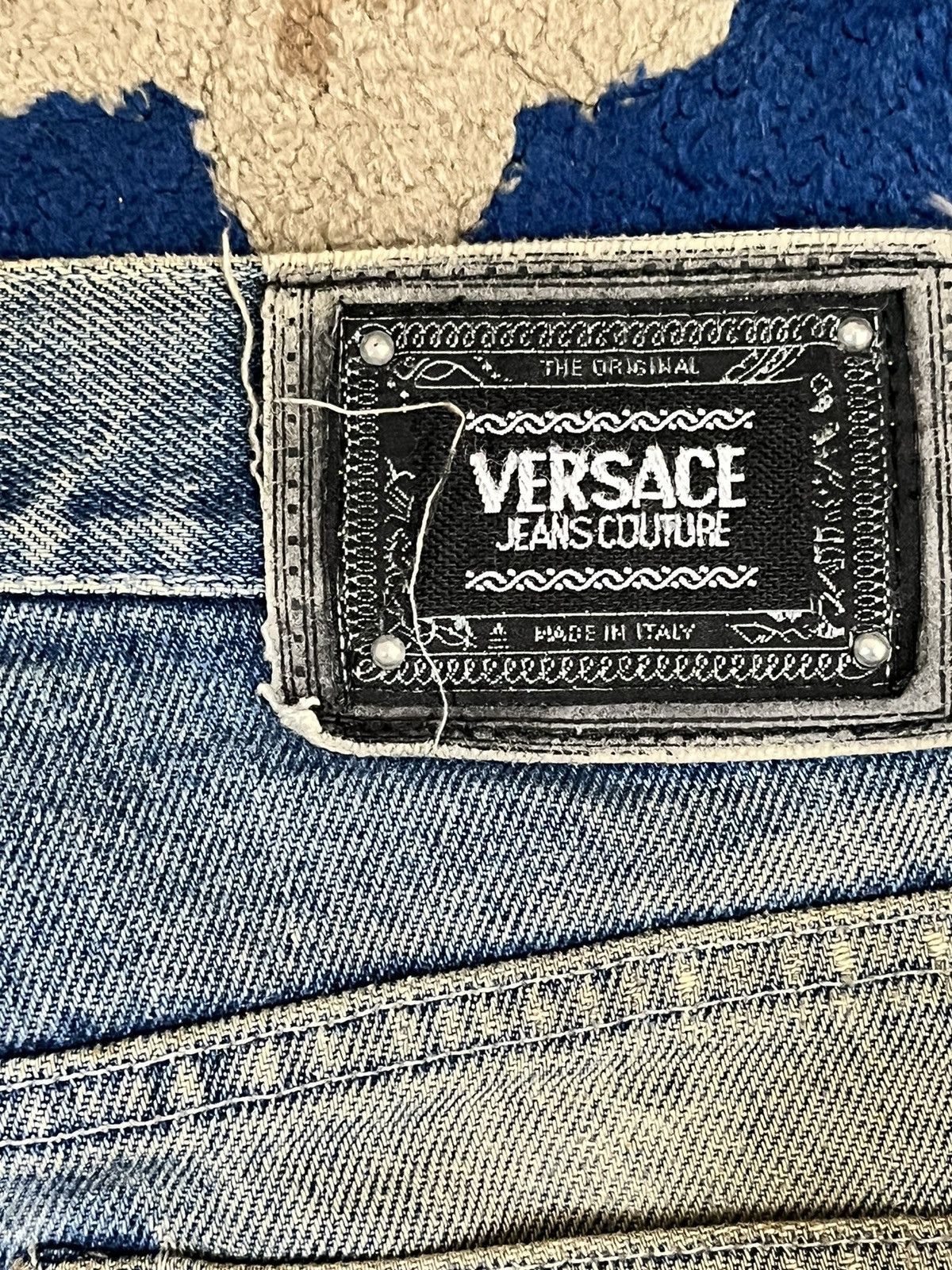 Versace × Versace Jeans Couture Versace Jeans Courture Mudwash Denim Size US 30 / EU 46 - 12 Thumbnail