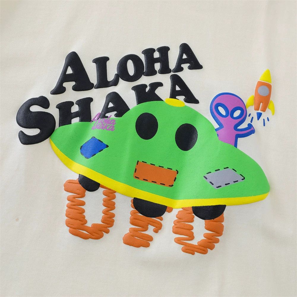 Vintage Men's hip-hop trendy cute and fun cartoon print T-shirt Size US M / EU 48-50 / 2 - 4 Thumbnail