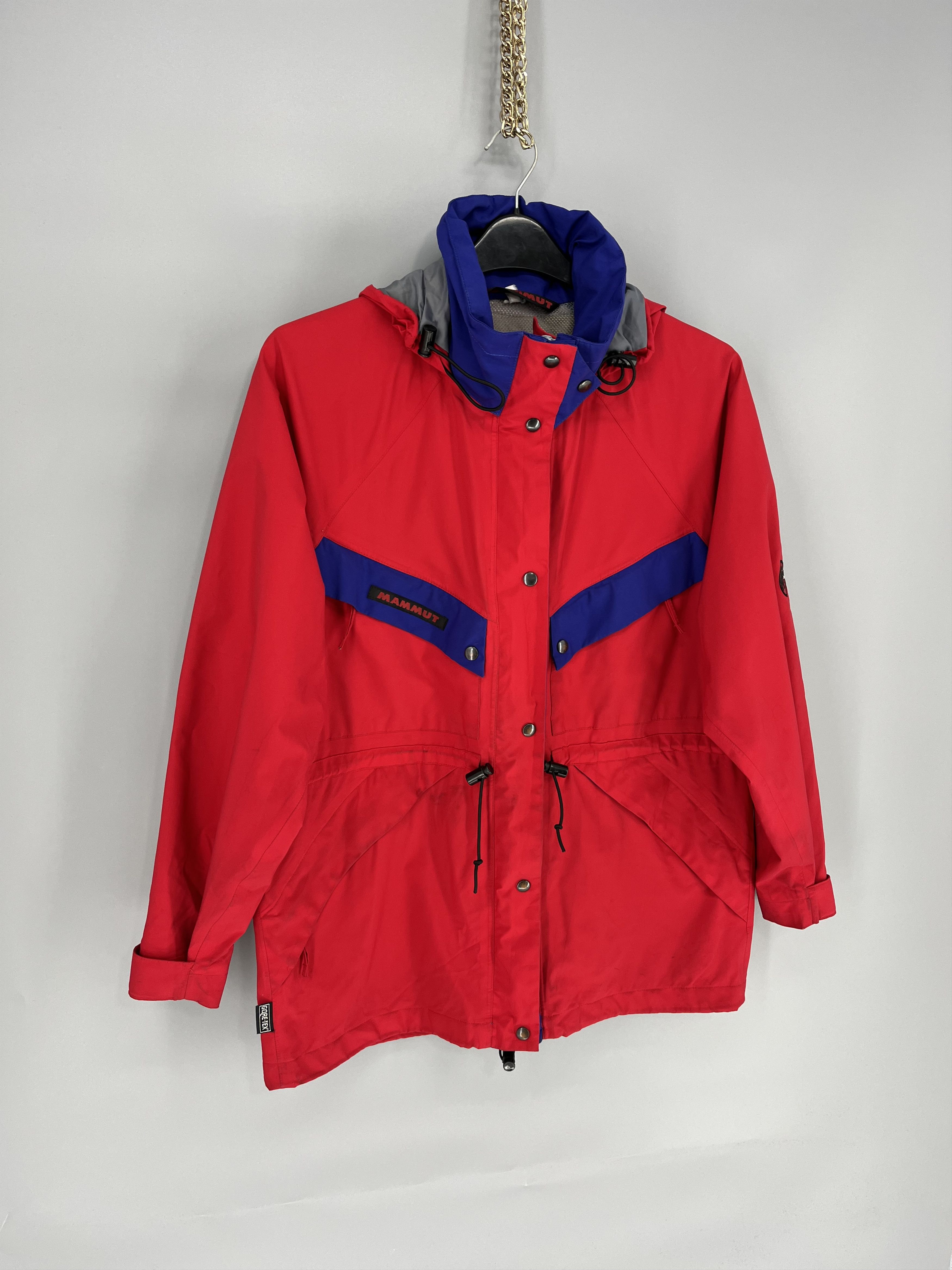 Mammut Vintage Mammut Dry Tech Gore Tex Ski Hooded Heavy Jacket Size US S / EU 44-46 / 1 - 2 Thumbnail